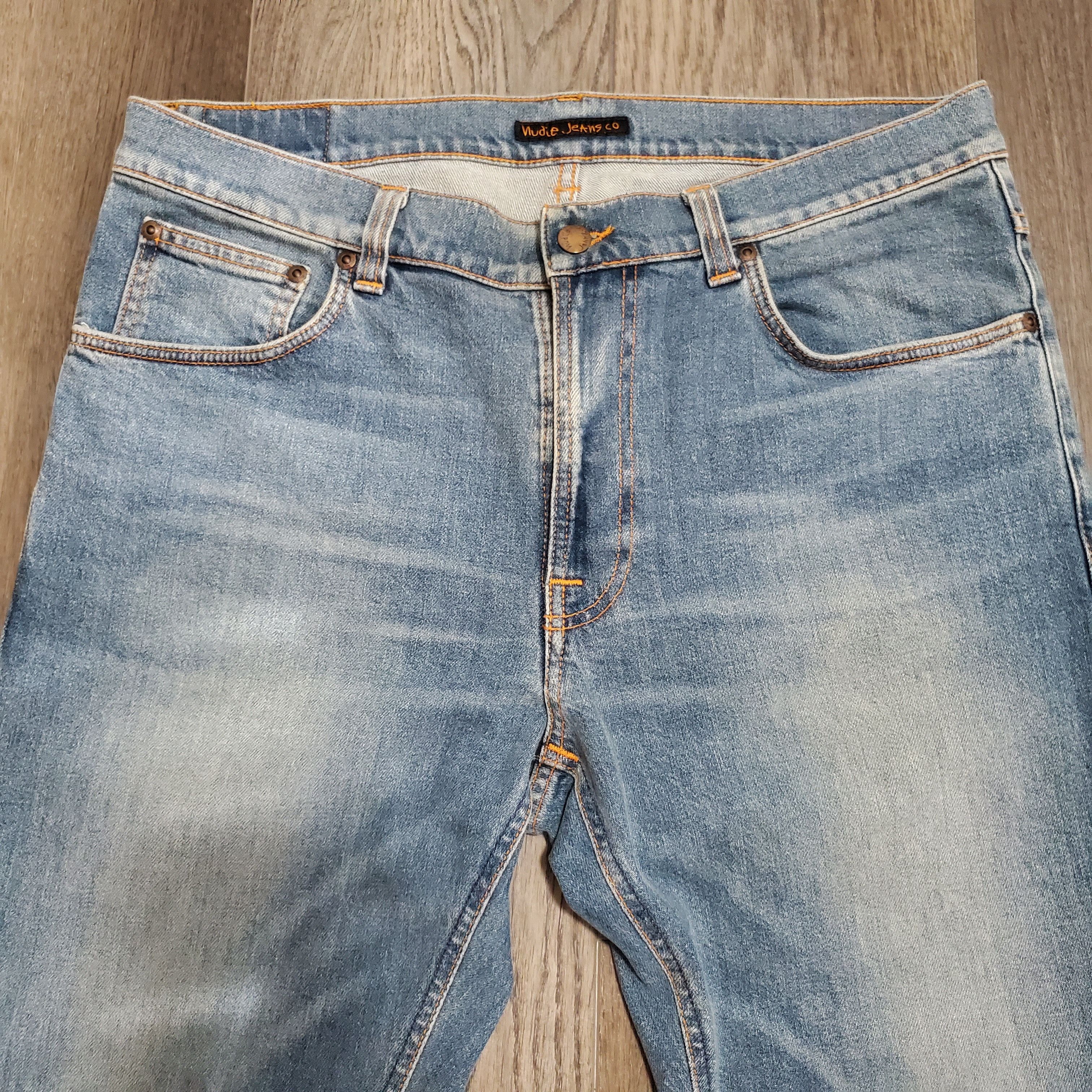 Nudie Jeans Nudie Jeans Lean Dean Mid Stone Comfort 34x34 Size US 34 / EU 50 - 9 Thumbnail