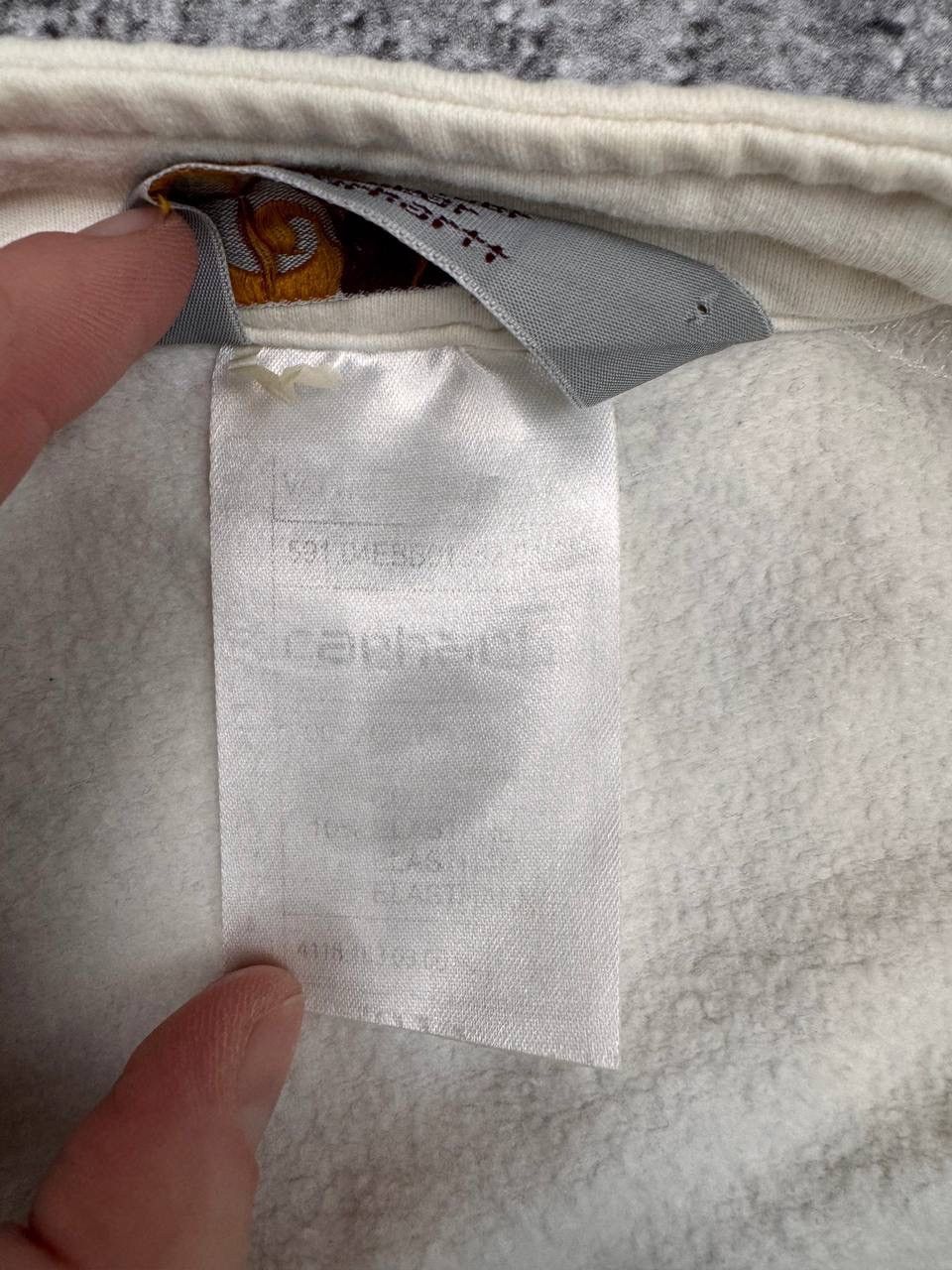 Carhartt Carhartt Women's Zip Sweatshirt White Size M Size M / US 6-8 / IT 42-44 - 5 Thumbnail