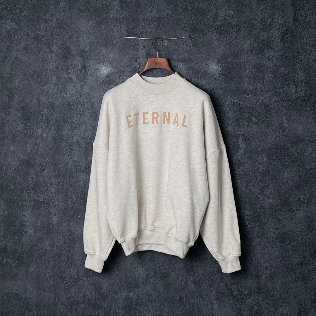Fear of God Fear of God Cotton Beige Hoodie s Men Size US S / EU 44-46 / 1 - 1 Thumbnail