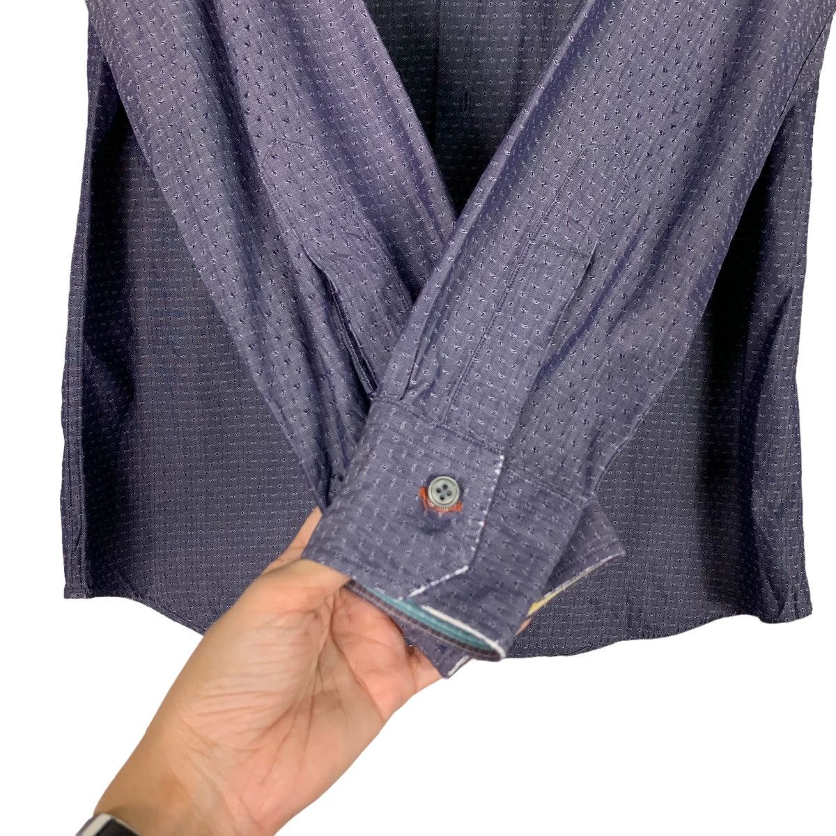 Paul Smith PAUL SMITH CASUAL BUTTON UP SHIRT OXFORDS #0129-C7 Size US M / EU 48-50 / 2 - 14 Thumbnail