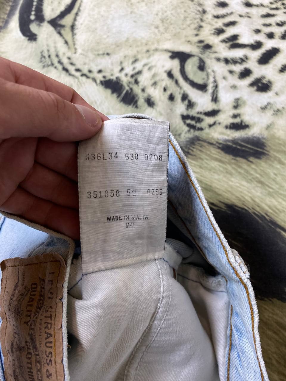 Levi's lEVIS 630 BAGGY FLARE Y2K FADED VINTAGE JEANS PANTS Size US 36 / EU 52 - 3 Thumbnail