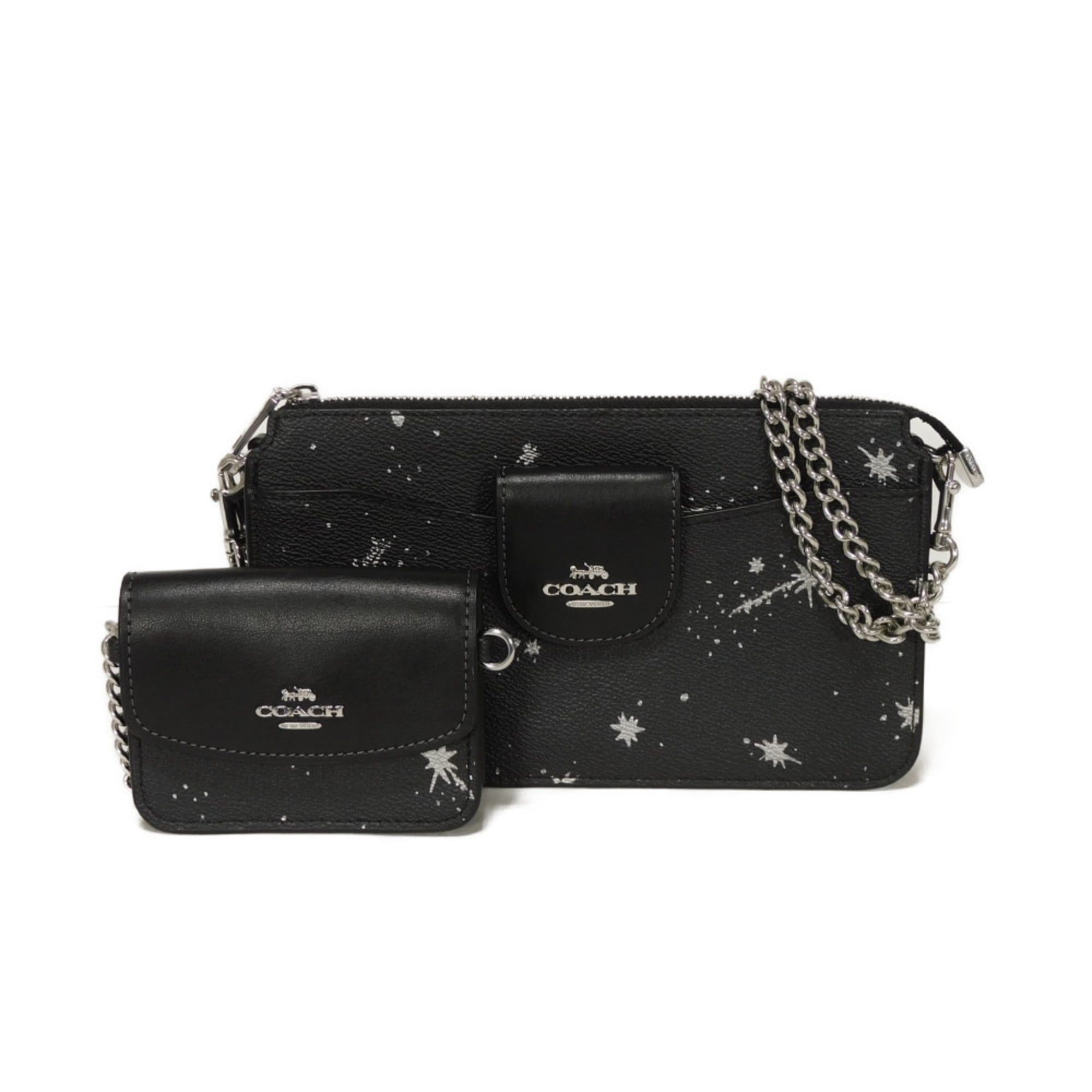 Coach Coach Glam Poppy Shoulder Bag with signature C Pattern Y2K 