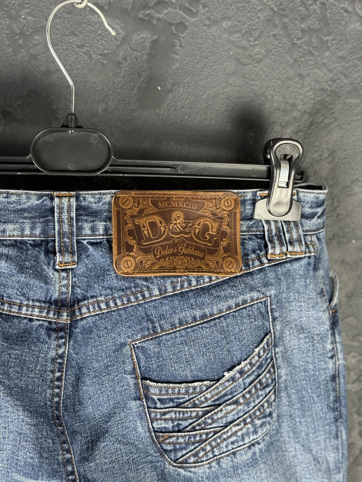 Dolce & Gabbana Dolce & Gabbana Women’s Vintage Denim Suit Jeans Luxury Size M / US 6-8 / IT 42-44 - 16 Thumbnail
