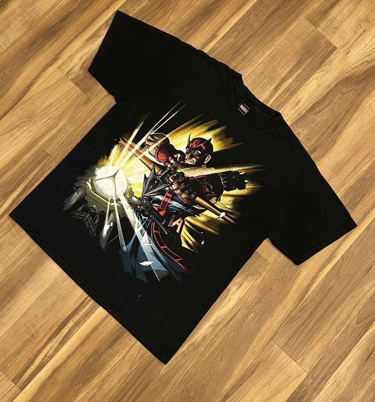 Marvel Comics Vintage Mad Engine Marvel Hawkeye Tee Size US L / EU 52-54 / 3 - 2 Thumbnail
