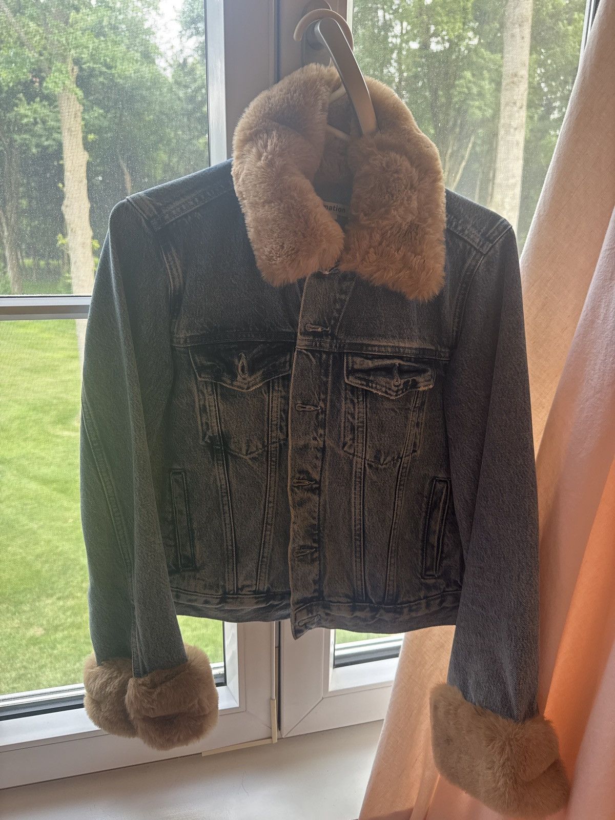 Reformation Reformation Denim Jacket Size S / US 4 / IT 40 - 2 Thumbnail