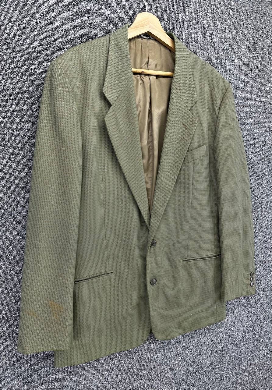 Giorgio Armani Vintage Giorgio Armani Luxury Wool Blazer Coat Jacket Size US M / EU 48-50 / 2 - 2 Thumbnail