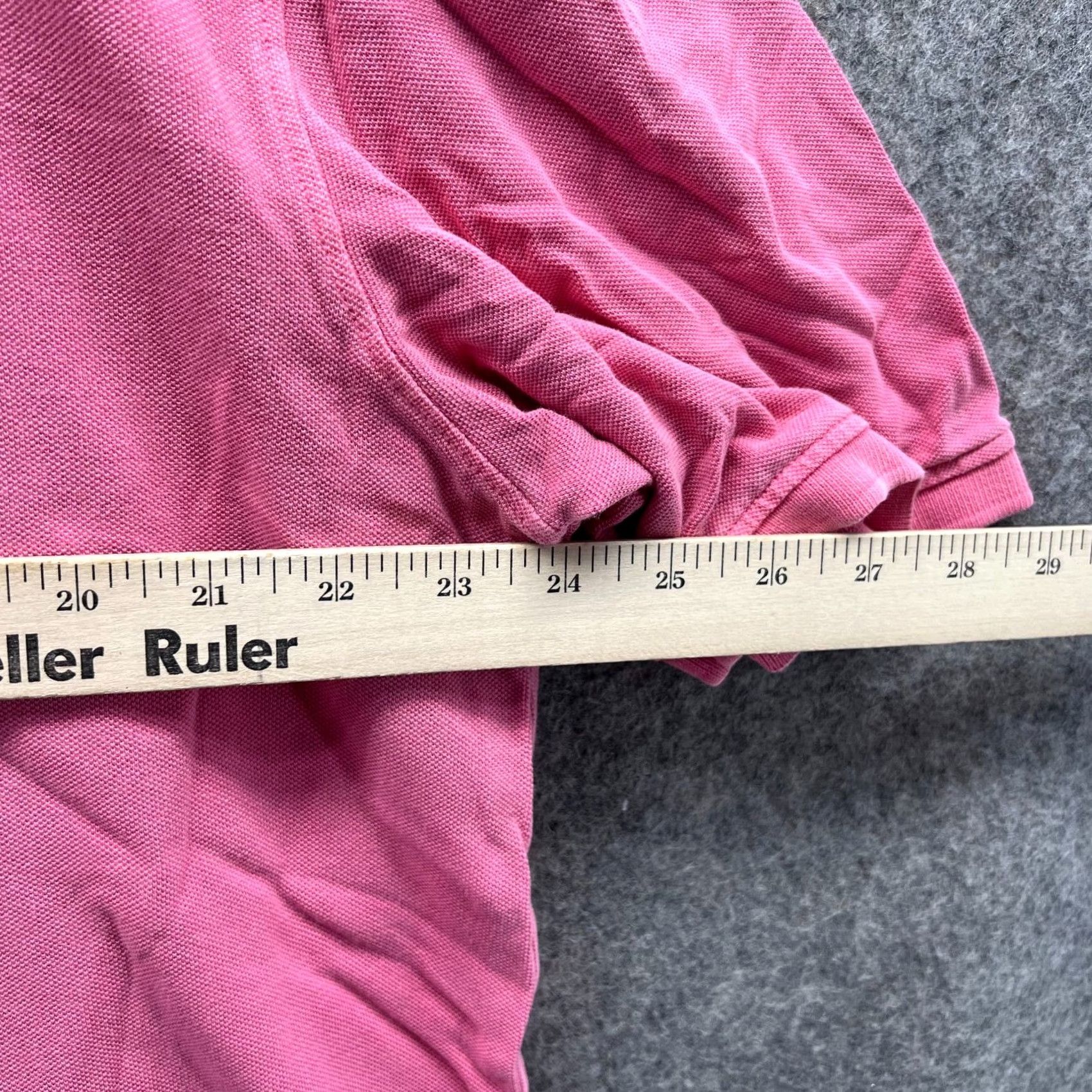 johnnie-O Johnnie-O Polo Shirt Men XL Adult Pink Cotton Preppy Logo Golf Shirt Size 46R - 6 Thumbnail