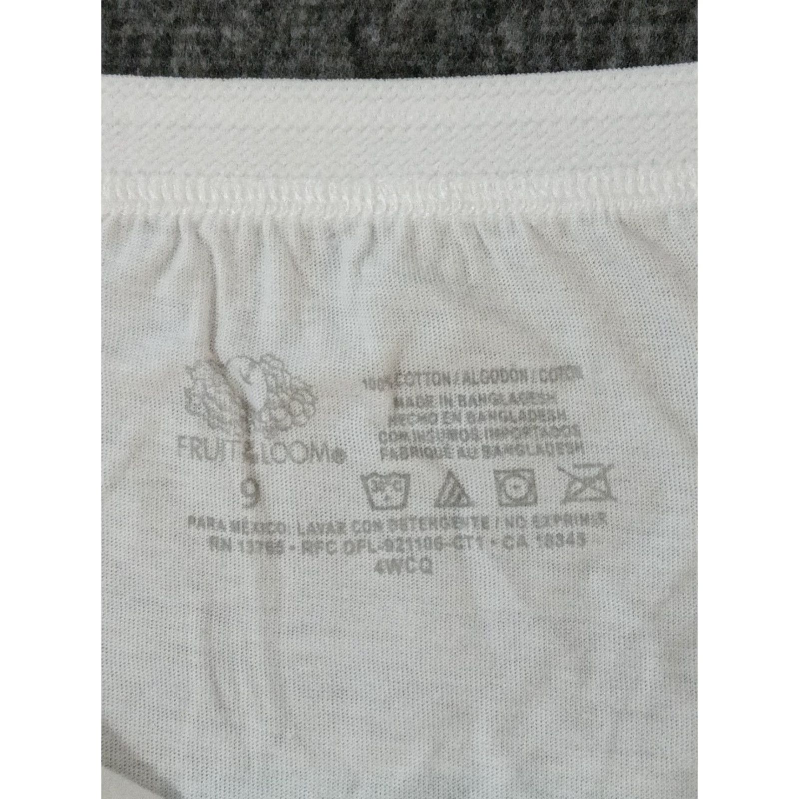 Fruit Of The Loom Fruit Of The Loom Juniors Women's Panties Brief Underwear Multicolor 3-Pack Size 30" / US 8 / IT 44 - 6 Thumbnail