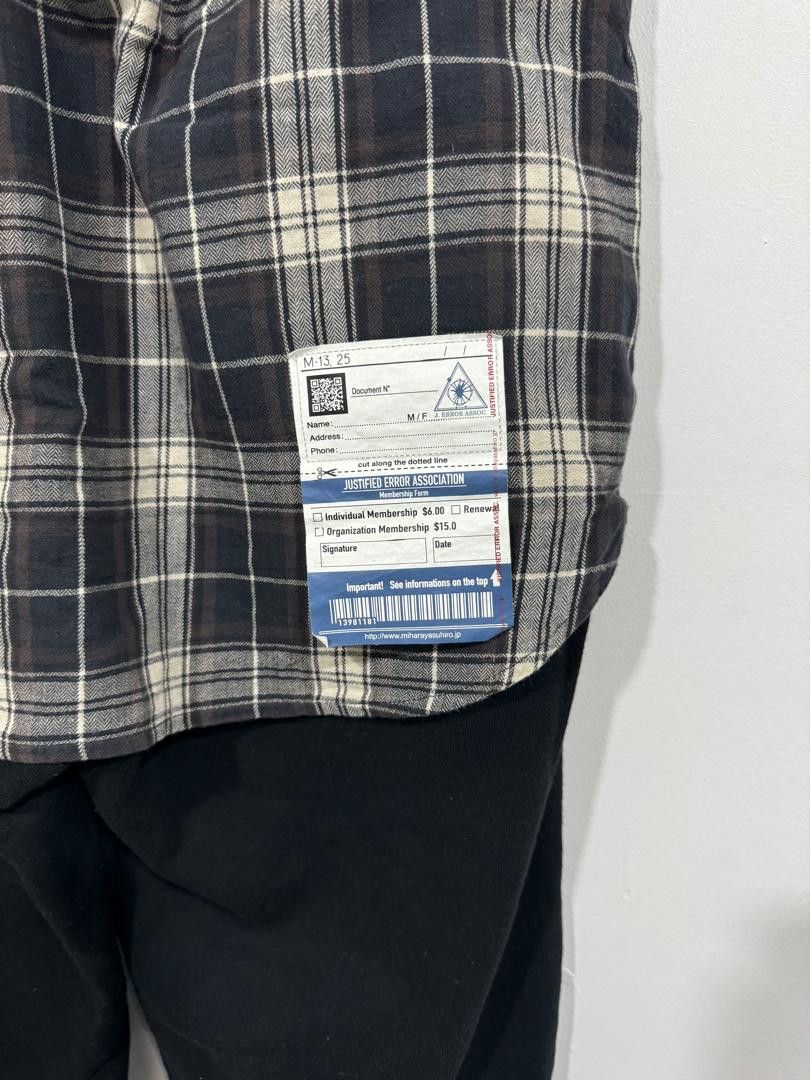 Maison MIHARA YASUHIRO Maison MIHARA YASUHIRO Flannel Shirt Sweatpants Size US 32 / EU 48 - 5 Thumbnail