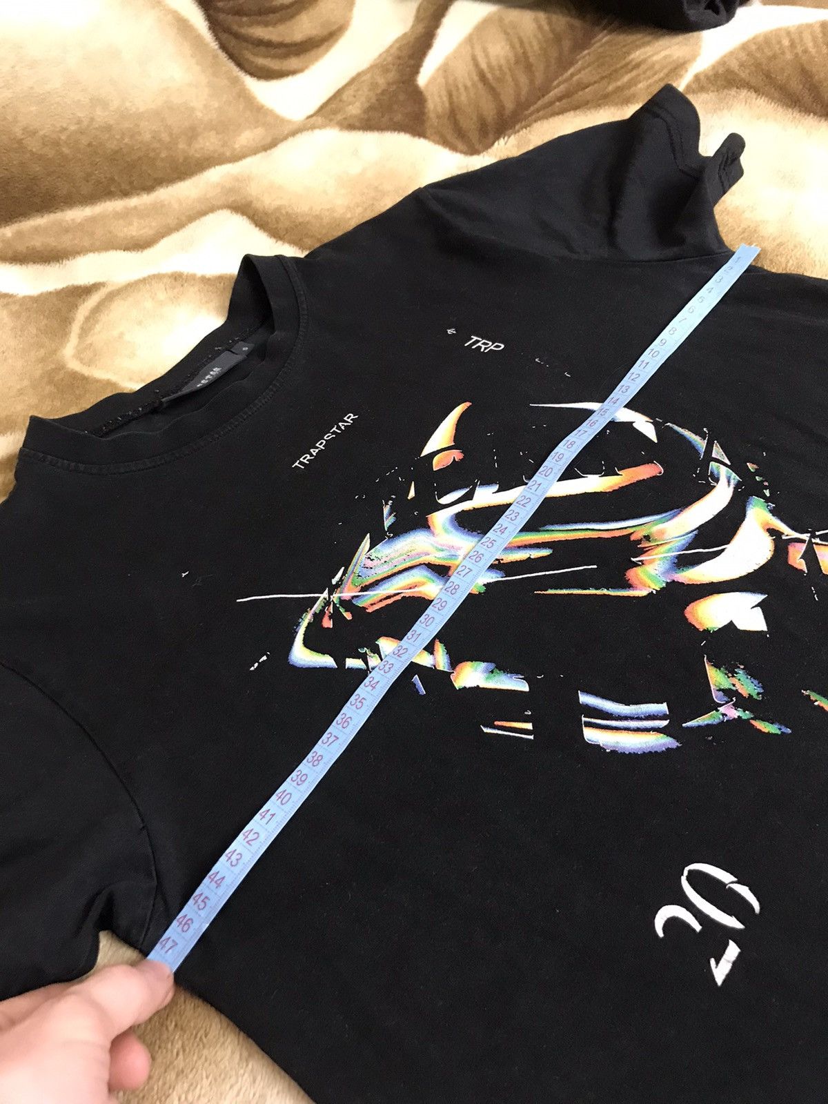 Vintage 🔥 Trapstar Universe Graphic T Shirt Black Print Size US S / EU 44-46 / 1 - 9 Thumbnail