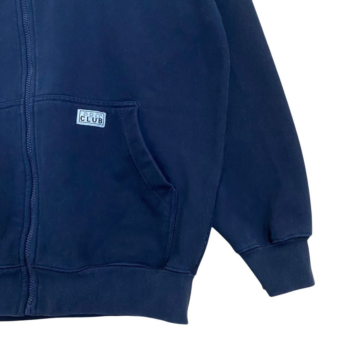 Pro Player Vintage 90’s Pro Club Plain Zipper Hoodie Size US L / EU 52-54 / 3 - 6 Thumbnail