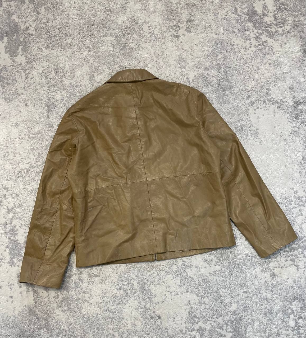 Hugo Boss Vintage Hugo Boss BOSS CLAURO Men's Calfskin Leather Jacket Size US L / EU 52-54 / 3 - 4 Thumbnail