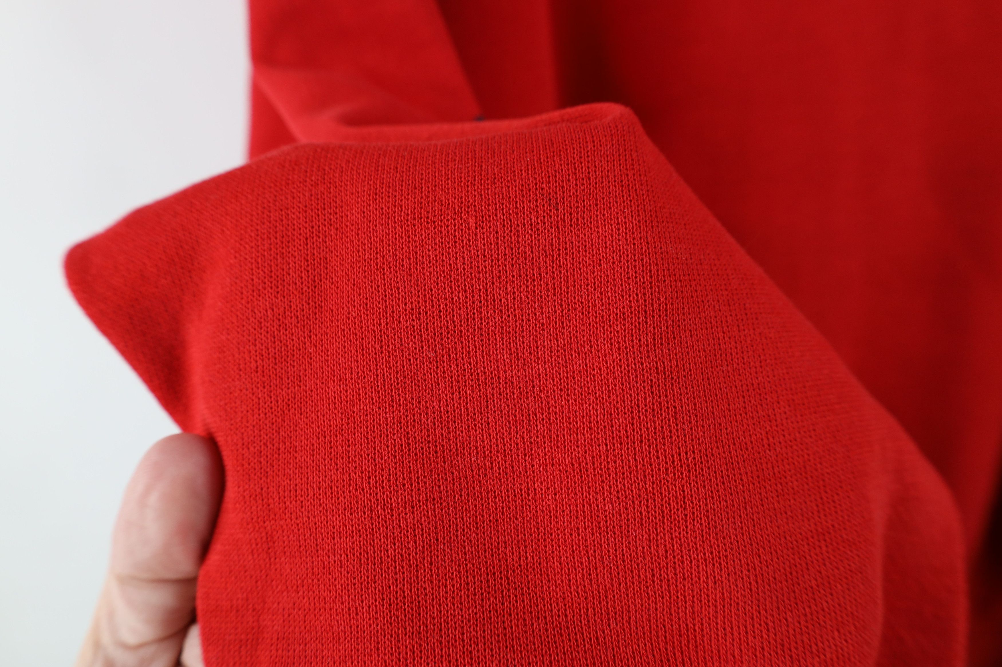 Russell Athletic × Vintage Vintage 70s Russell Athletic Crewneck Sweatshirt Red USA Size S / US 4 / IT 40 - 5 Thumbnail