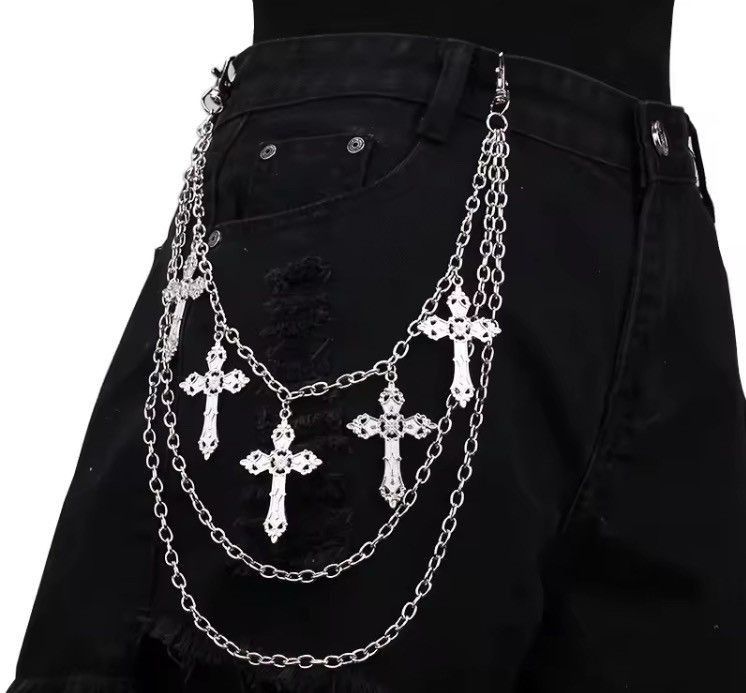 Other multi-layer cross pant chain Size ONE SIZE - 1 Thumbnail