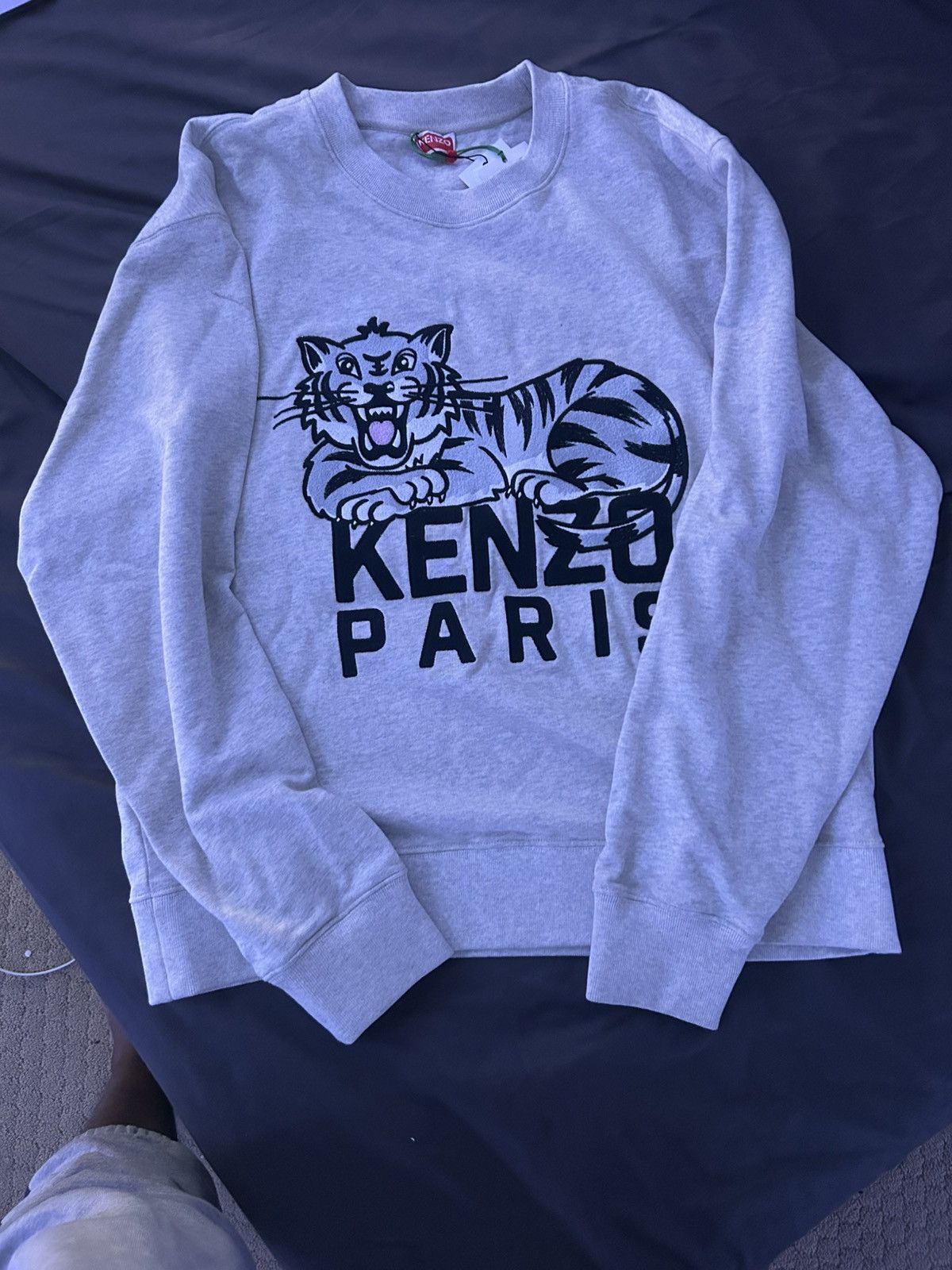 Kenzo Kenzo Happy Tiger Crewneck Sweatshirt Size US L / EU 52-54 / 3 - 2 Thumbnail