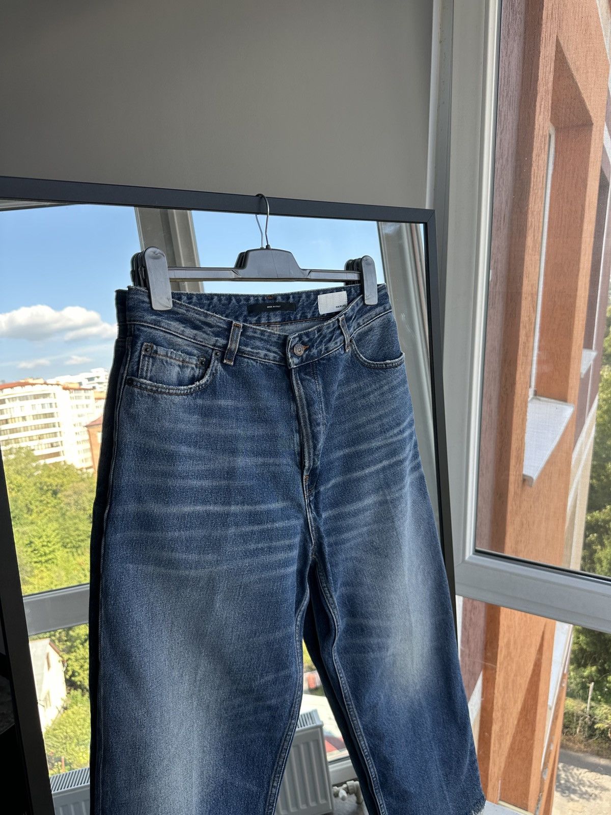Haikure Haikure Betty Mid Blue Baggy Women’s Japanese Jeans US 8 Size 30" / US 8 / IT 44 - 6 Thumbnail