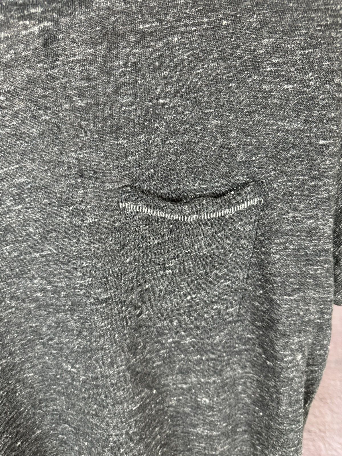 Rag & Bone Rag & Bone grey asymmetric linen ss tee shirt Size US M / EU 48-50 / 2 - 8 Thumbnail