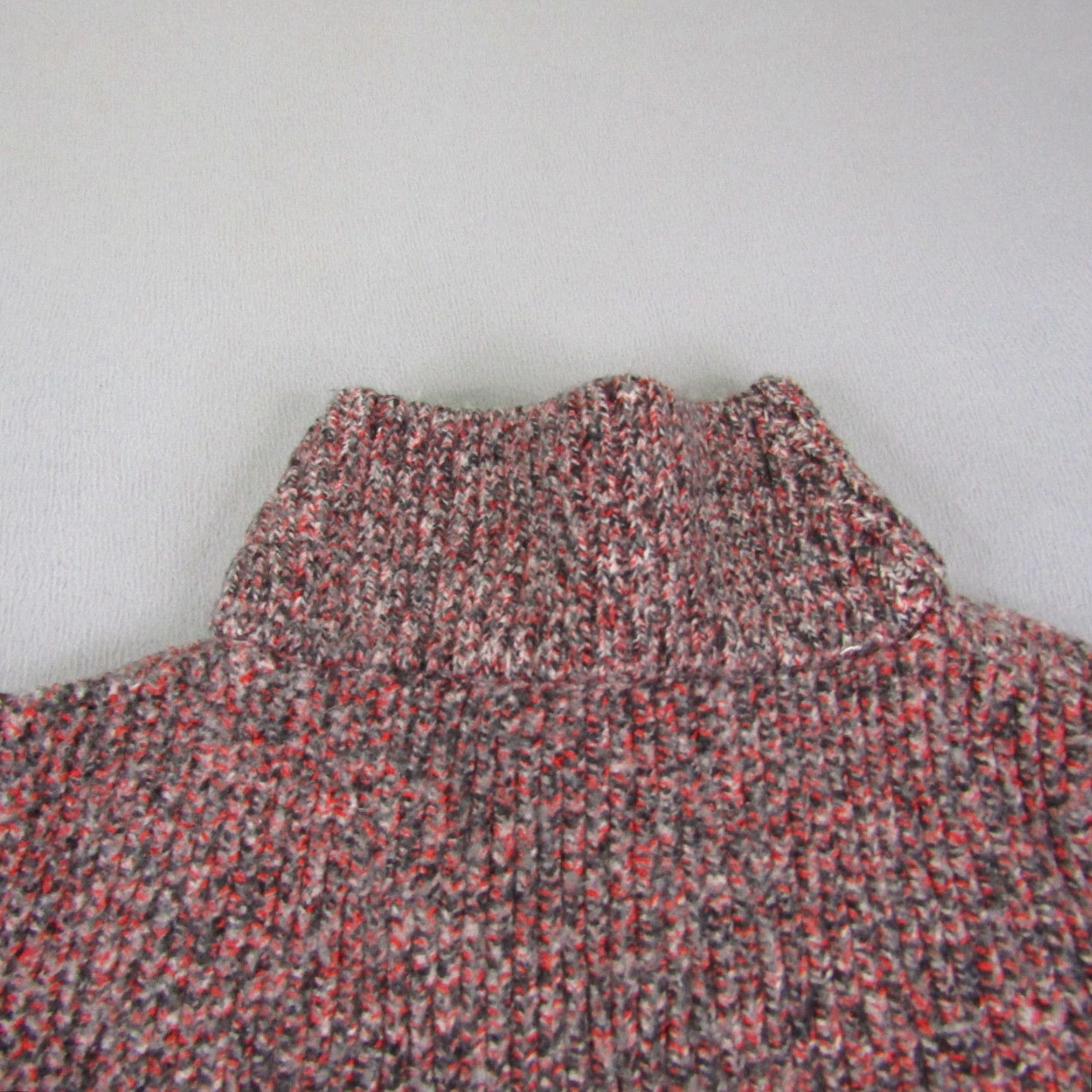 Rag & Bone rag & bone Rag & Bone Sweater Women’s Small Red Gray Merino Wool Blend Thick Knit Pullover Size S / US 4 / IT 40 - 2 Thumbnail