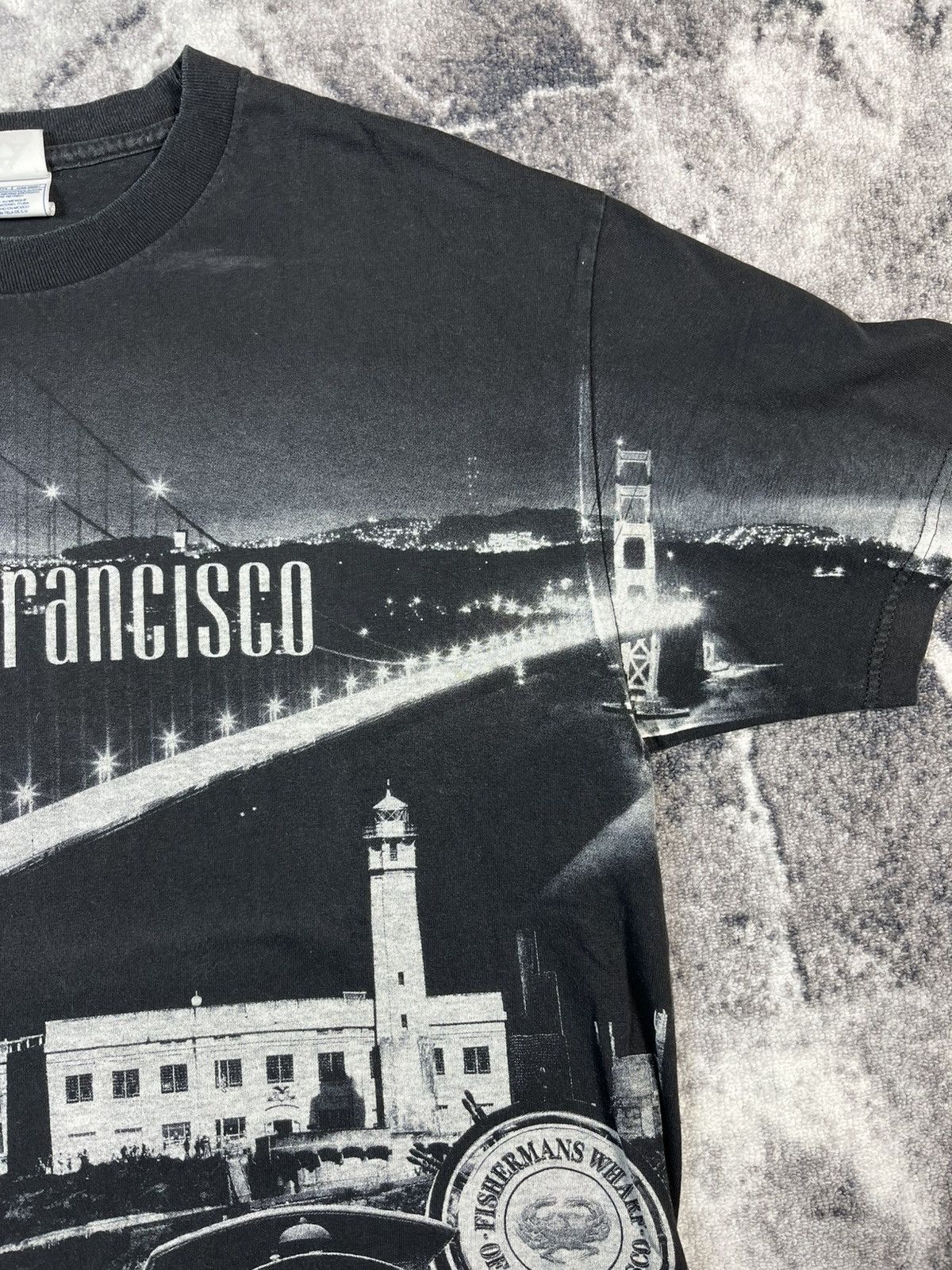 Vintage San Francisco All Over Print Graphic T-Shirt Vintage Size US L / EU 52-54 / 3 - 5 Thumbnail