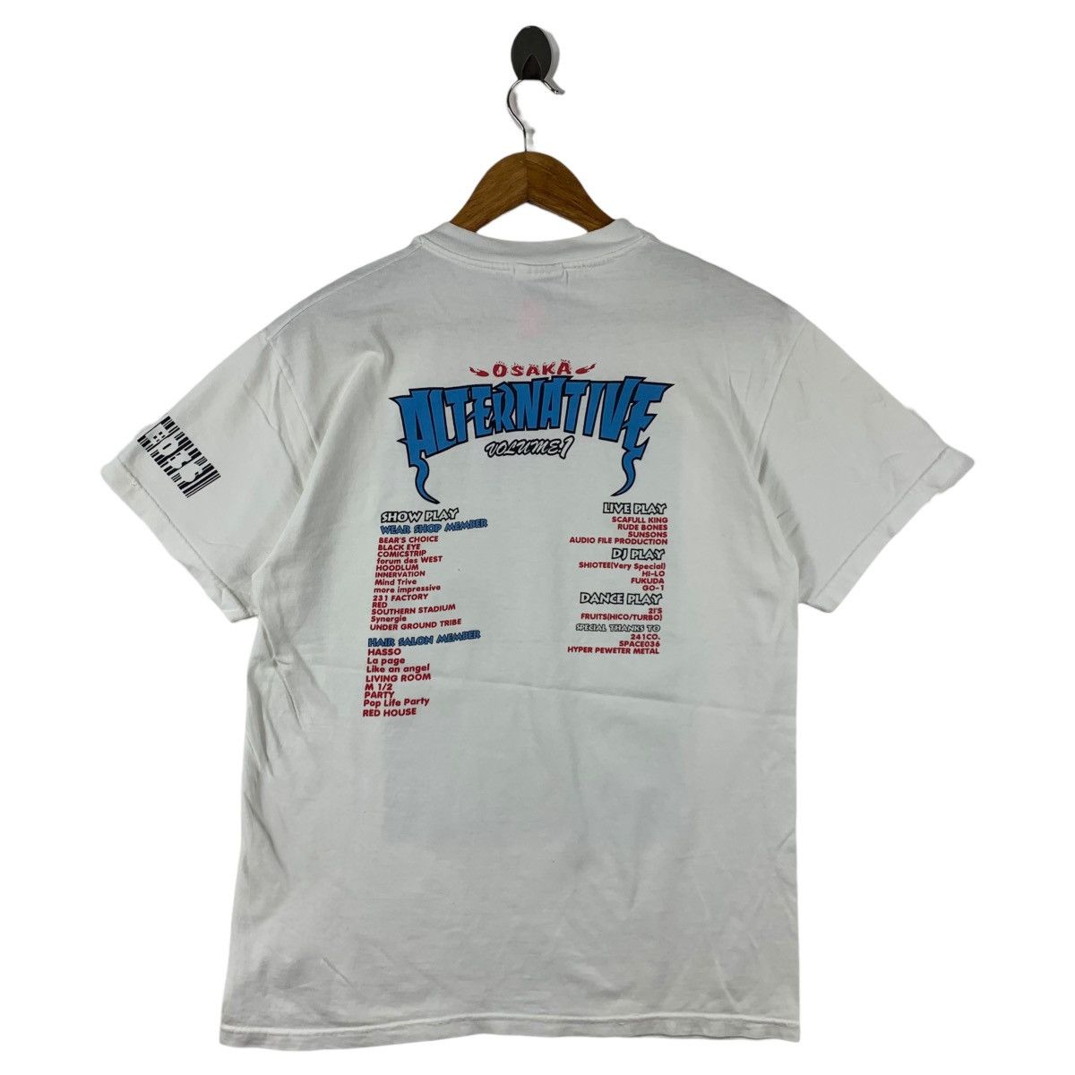 Hanes Vintage OSAKA ALTERNATIVE PUNK music festival tee Size US M / EU 48-50 / 2 - 4 Thumbnail