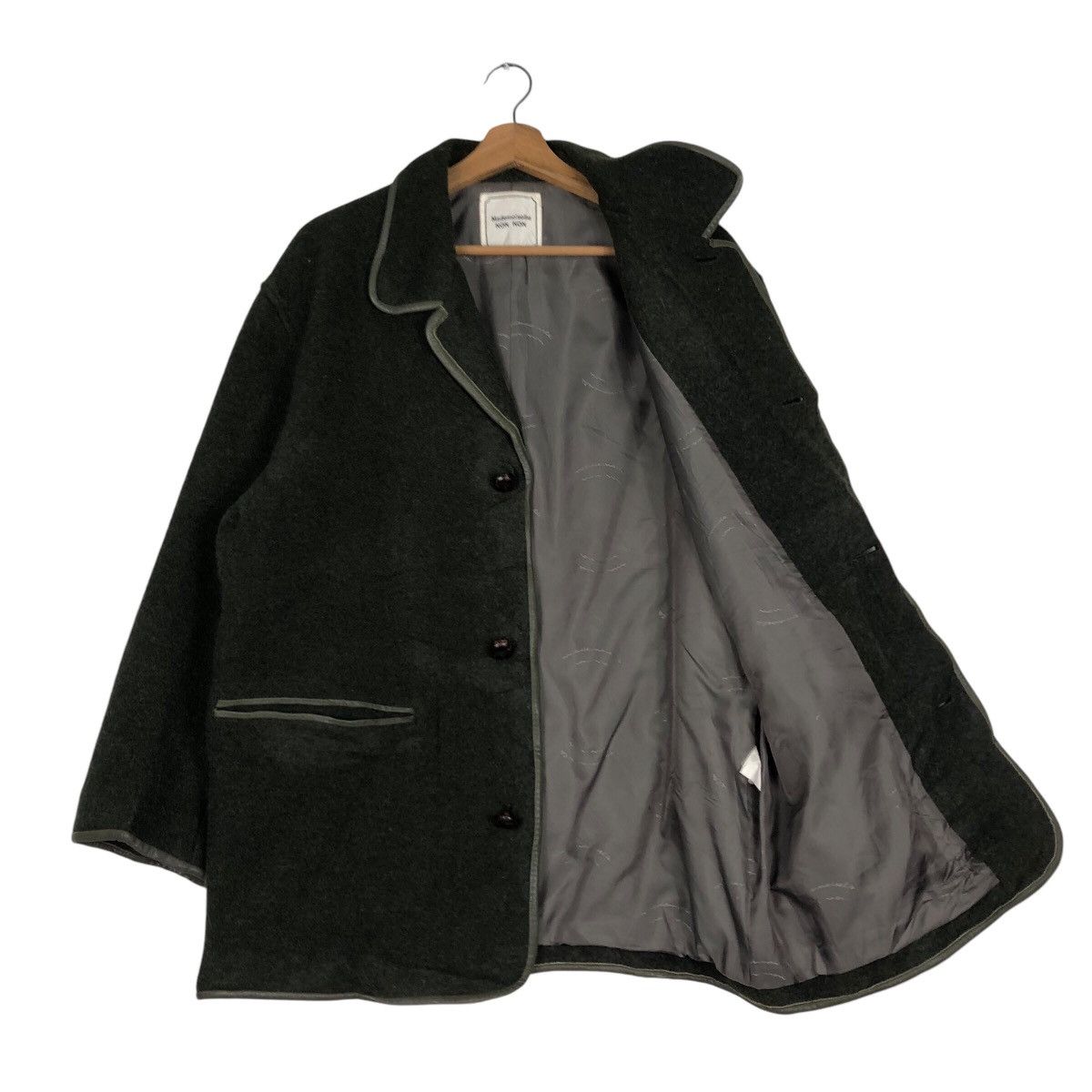 Japanese Brand 📌Vintage Wool Jacket Double Pocket Mademoiselle Non Non Size US M / EU 48-50 / 2 - 12 Thumbnail