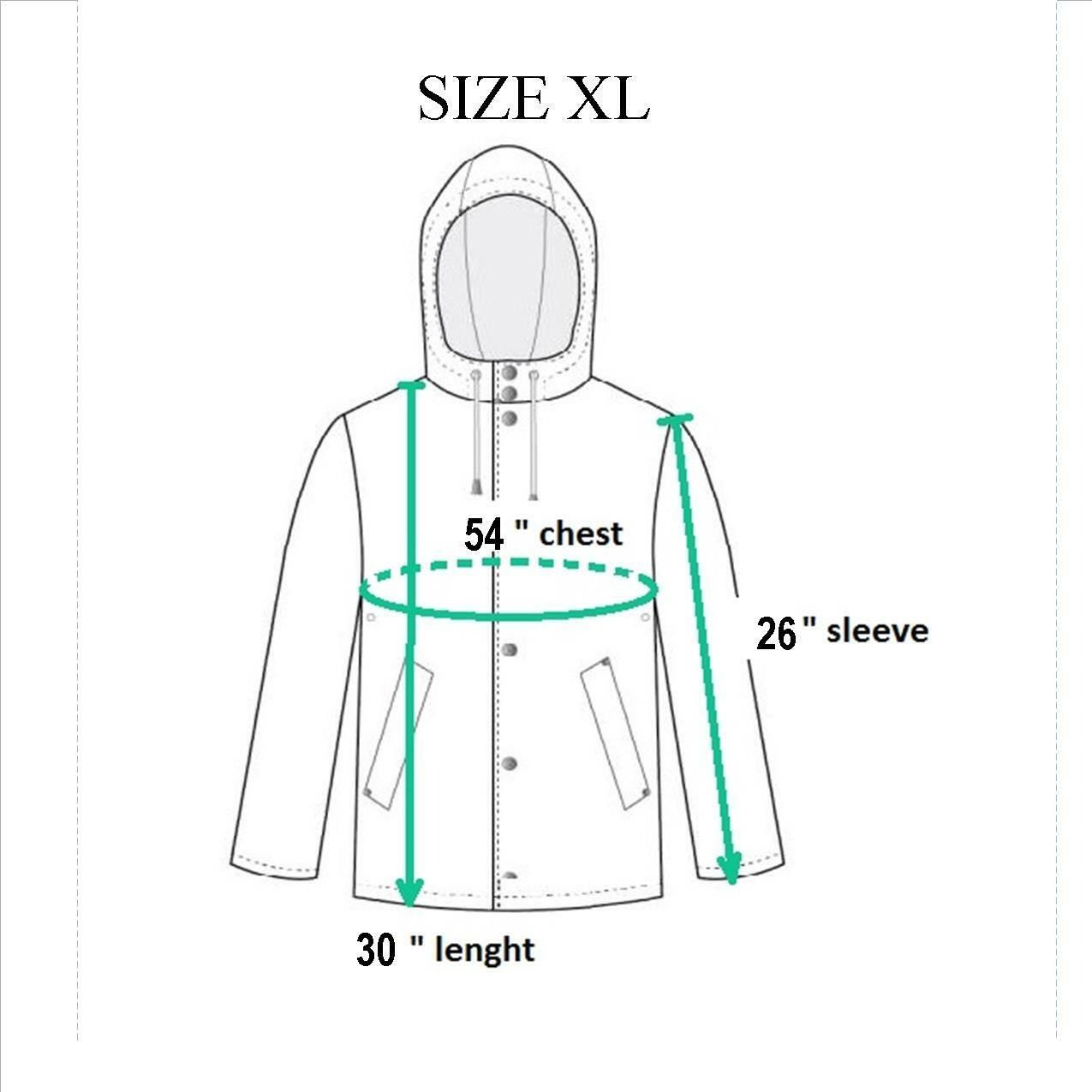 Weatherproof ⭐ Mens Weatherproof lined Jacket Sz L Blue Rain Coat WPL 115 Size US XL / EU 56 / 4 - 5 Thumbnail