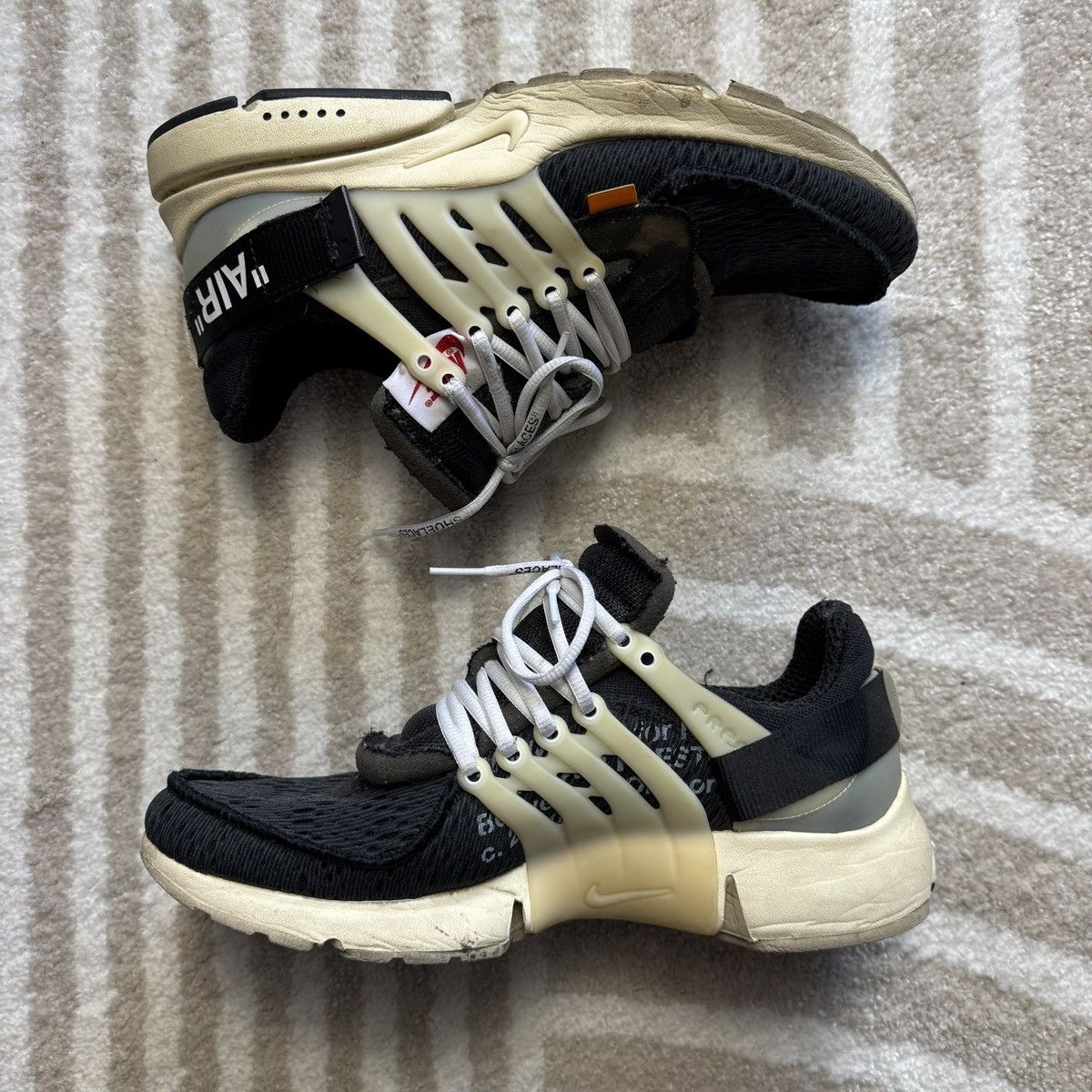 Nike × Off-White × Virgil Abloh Nike x Off White Presto “The Ten” - Size 9 Size US 9 / EU 42 - 3 Thumbnail