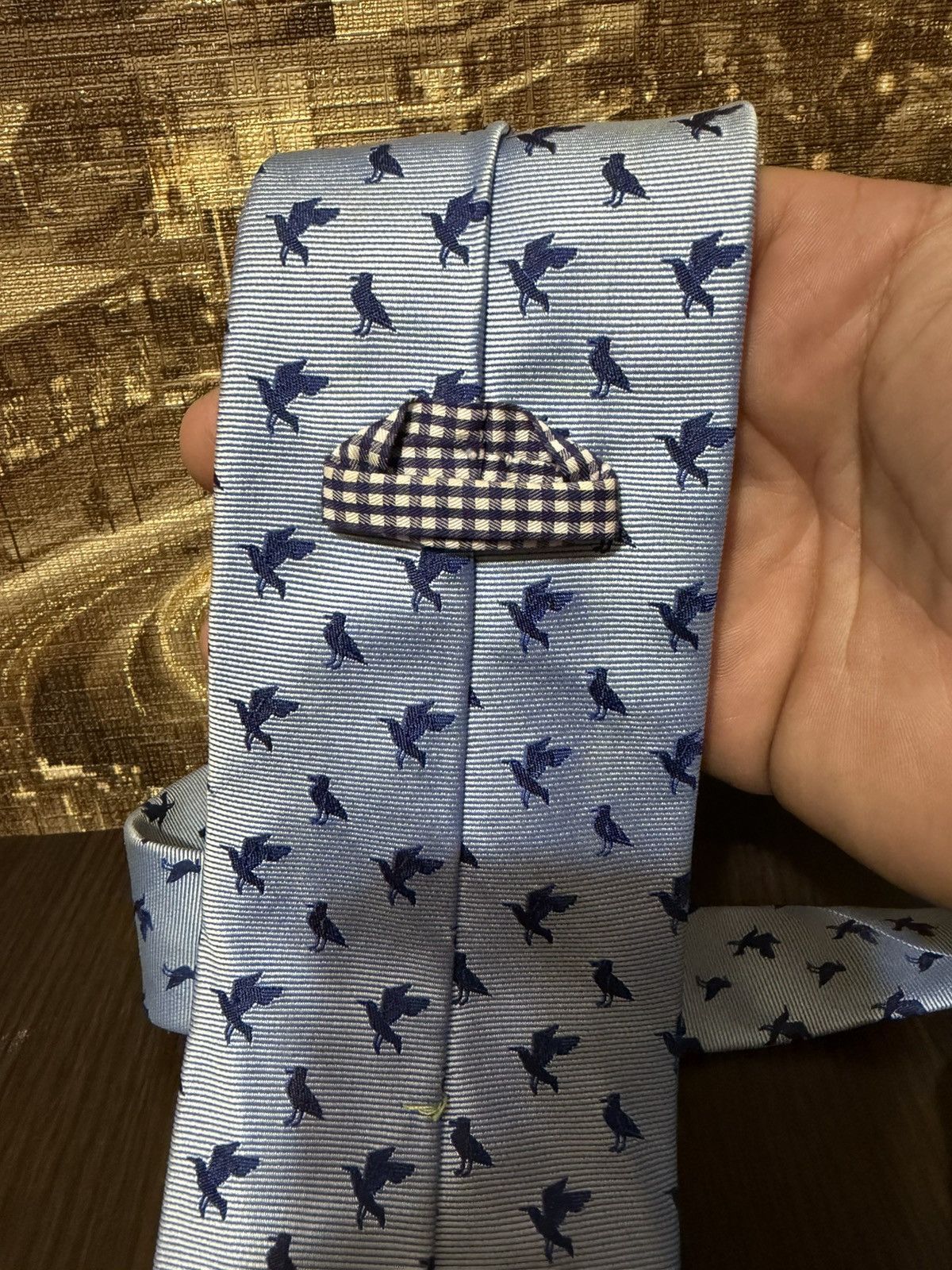 Eton Exclusive ETON Tie 100% Silk Made In ENGLAND Size ONE SIZE - 8 Thumbnail