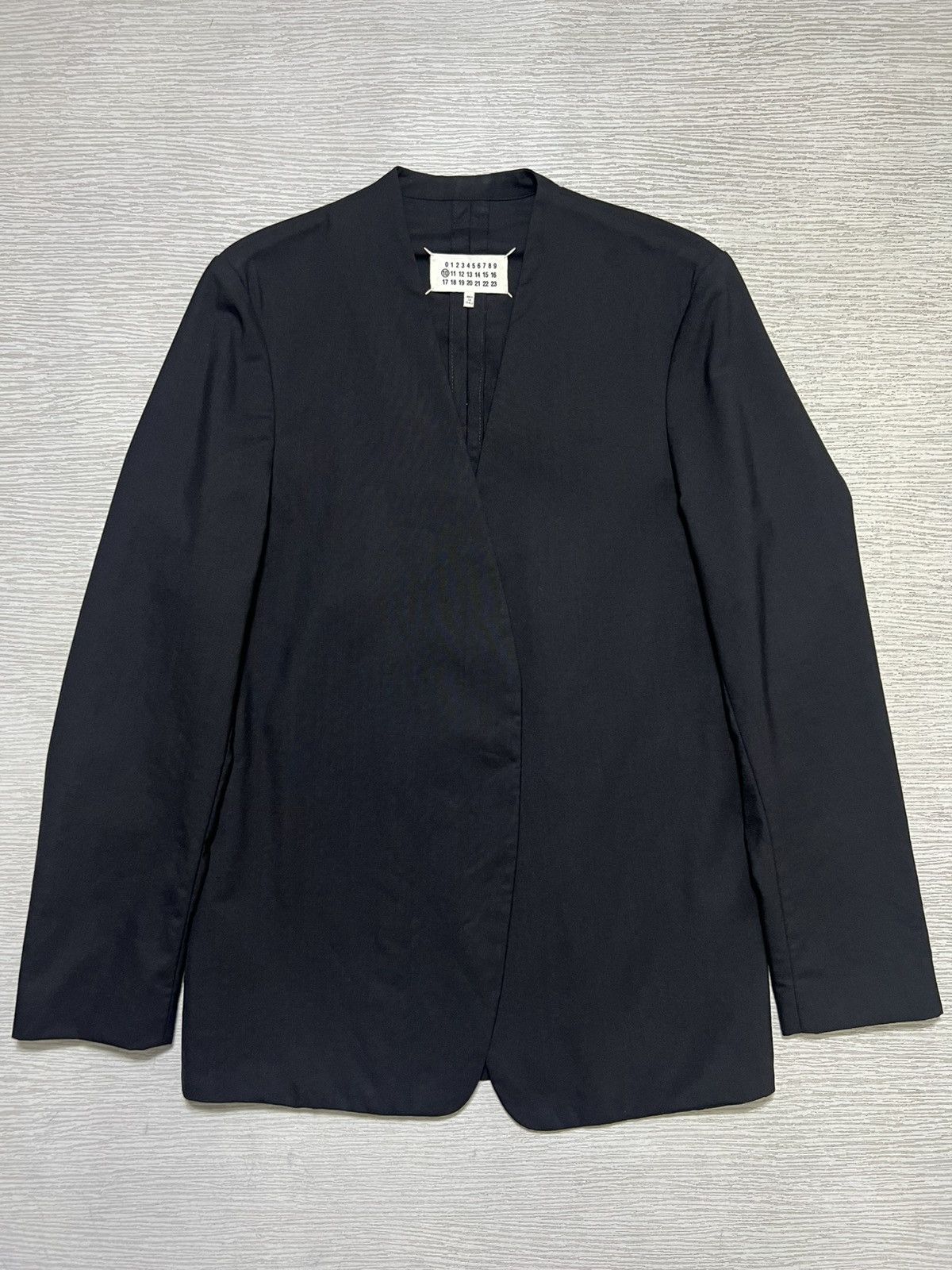 Maison Margiela Maison Margiela - S/S 18’ - Collarless Blazer Size 46S - 1 Thumbnail