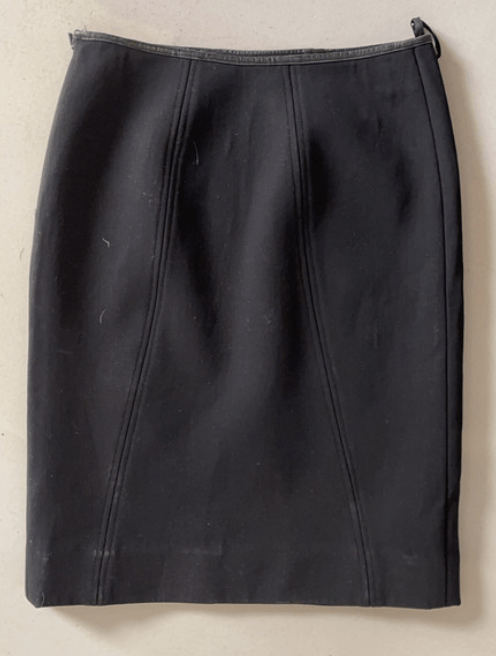 Gucci Gucci Skirt Wool Office Zip Suit Tom Ford era 2000s EX0158 Size 26" / US 2 / IT 38 - 3 Thumbnail