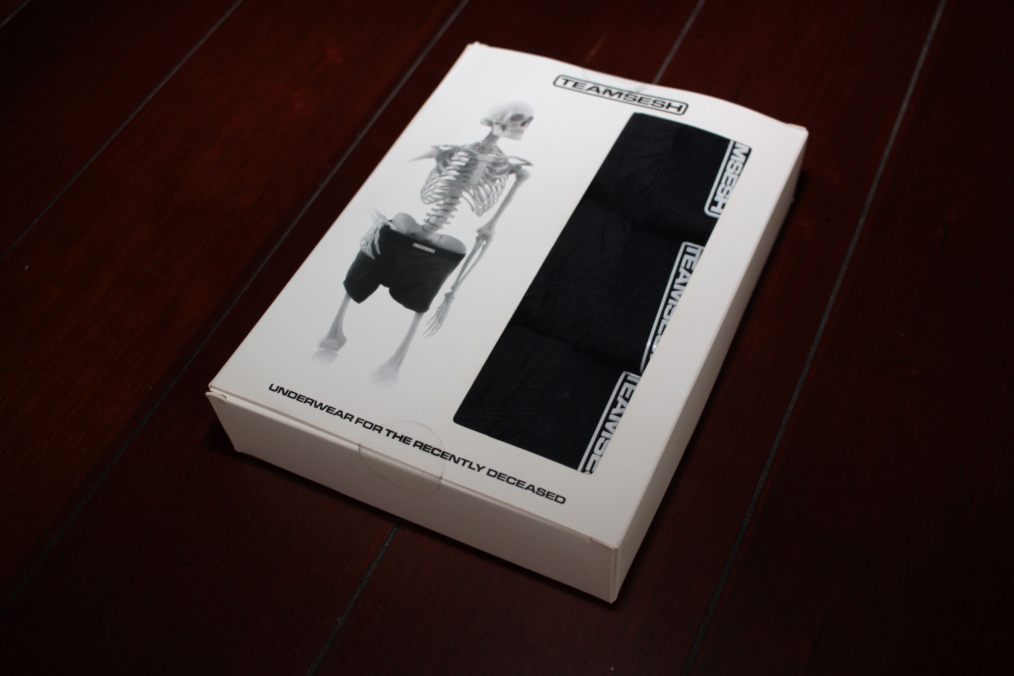 Bones × TeamSESH TeamSESH Underwear For The Recently Deceased [3 PACK] Size 36 - 1 Thumbnail