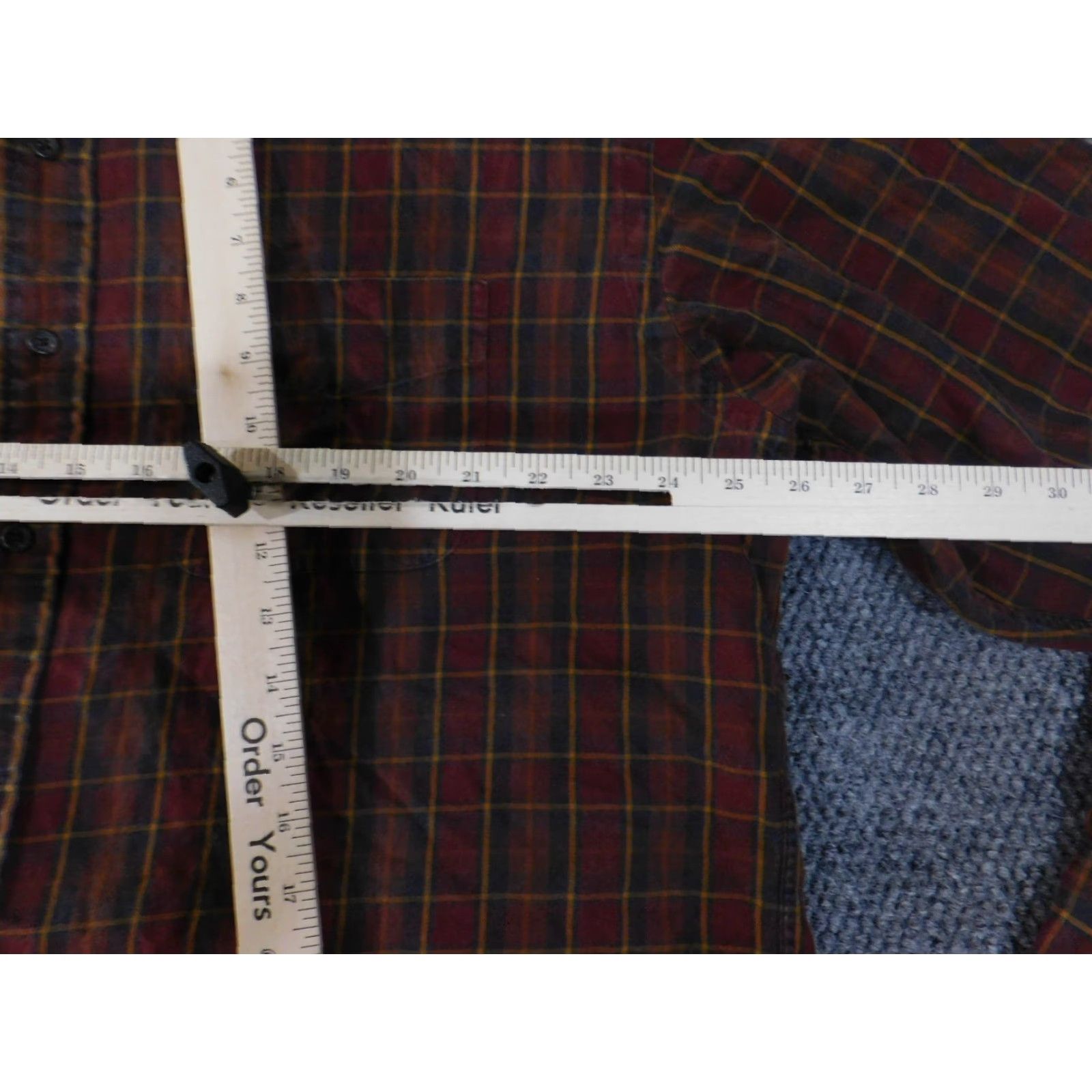 Polo Ralph Lauren Polo Ralph Lauren Shirt Mens XL Brown Red Plaid Long Sleeve Button Front Size US XL / EU 56 / 4 - 5 Thumbnail