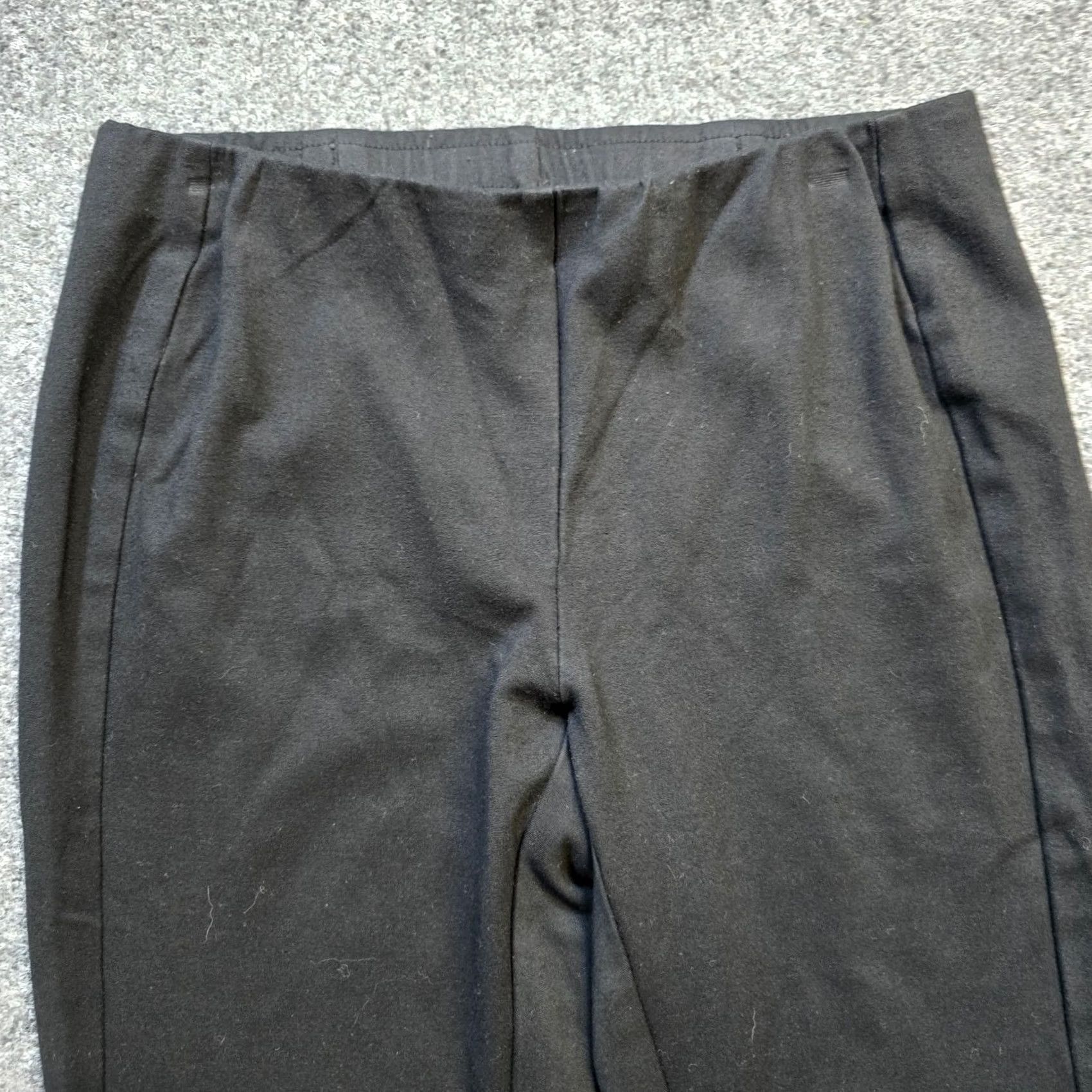 J. Jill J. Jill Pants Womens Small Black Ponte Slim Leg Pull On Career Slim Leg Ankle Womens Leggings Stretch Size 27" / US 4 / IT 40 - 2 Thumbnail