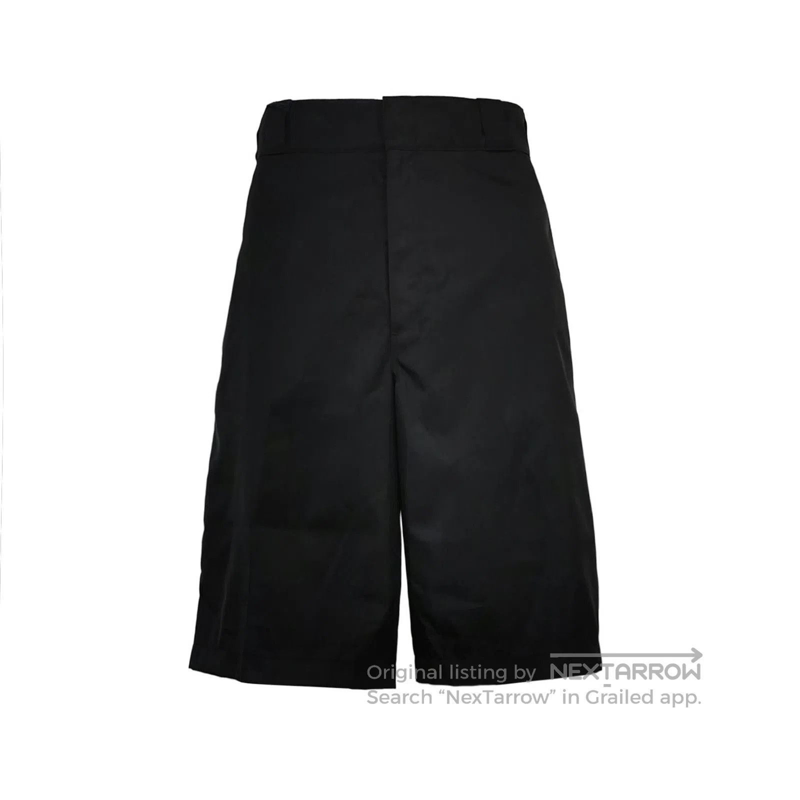 Prada Prada Black Cotton Logo Shorts L. Size US 30 / EU 46 - 1 Thumbnail