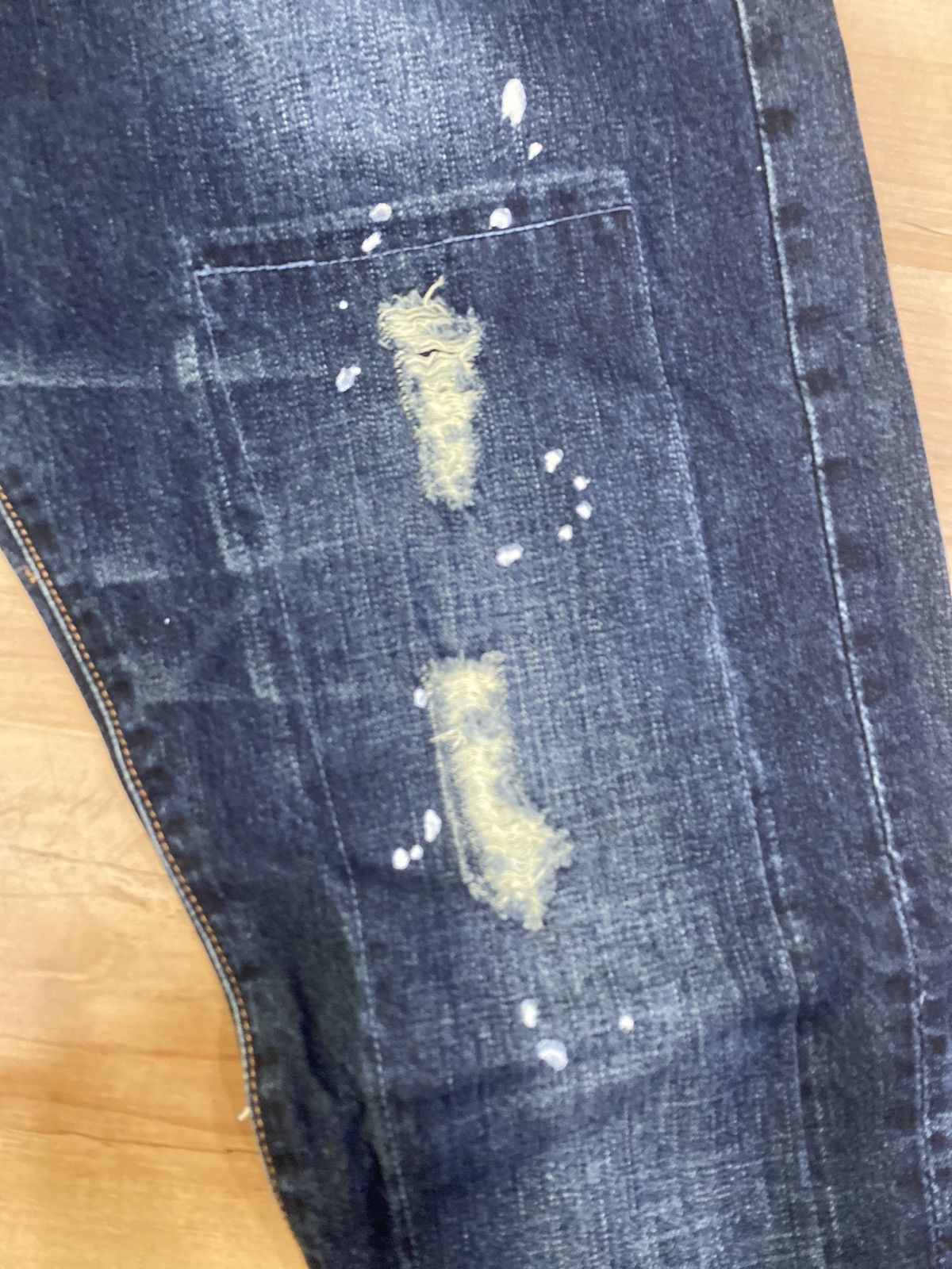 Evisu × Japanese Brand Vintage evisu jeans Size US 36 / EU 52 - 9 Thumbnail