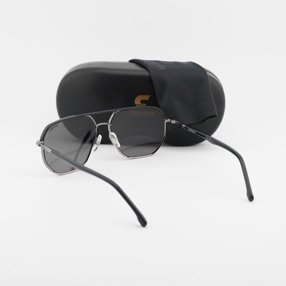 Carrera CARRERA 304/S 0KJ1 M9 Sunglasses Ruthenium Aviator Frame Size ONE SIZE - 10 Thumbnail
