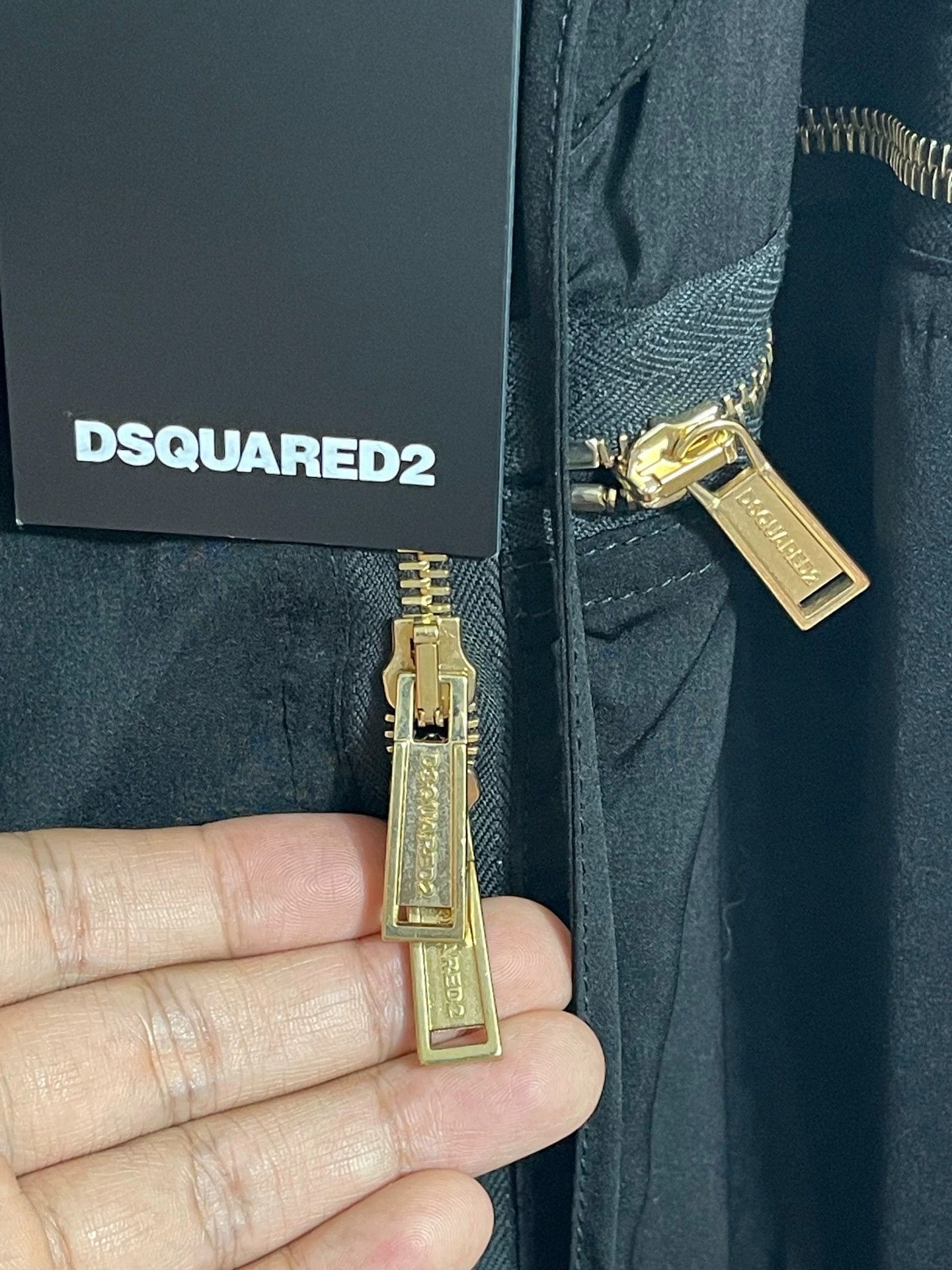 Dsquared2 Dsquared2 Women's High-Waist Multi-Zip Pants 40 IT Size 27" / US 4 / IT 40 - 6 Thumbnail