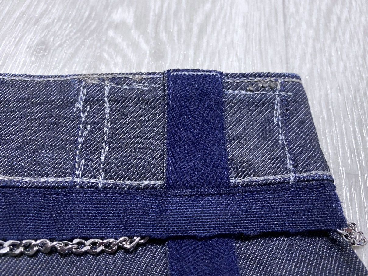 Japanese Brand Marithe Francois Girbaud M+FG Multicolor Chains Straps Skirt Size 28" / US 6 / IT 42 - 8 Thumbnail