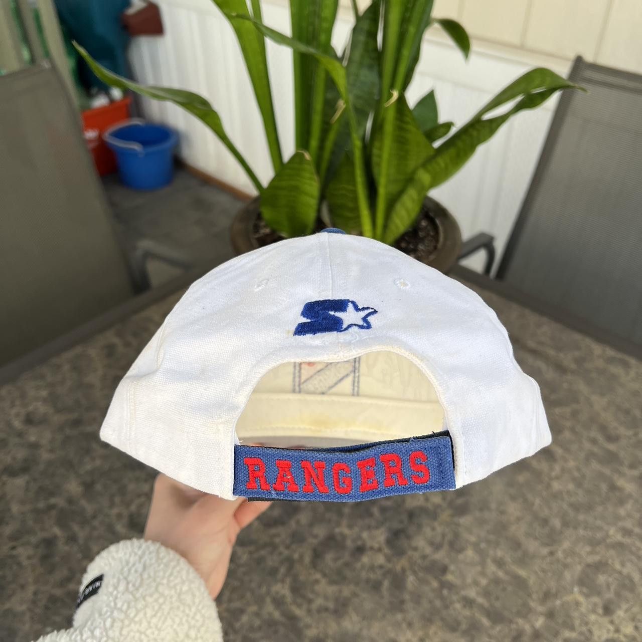 NHL × Starter × Vintage Vintage Starter NHL New York Rangers Adjustable Hat Size ONE SIZE - 3 Thumbnail