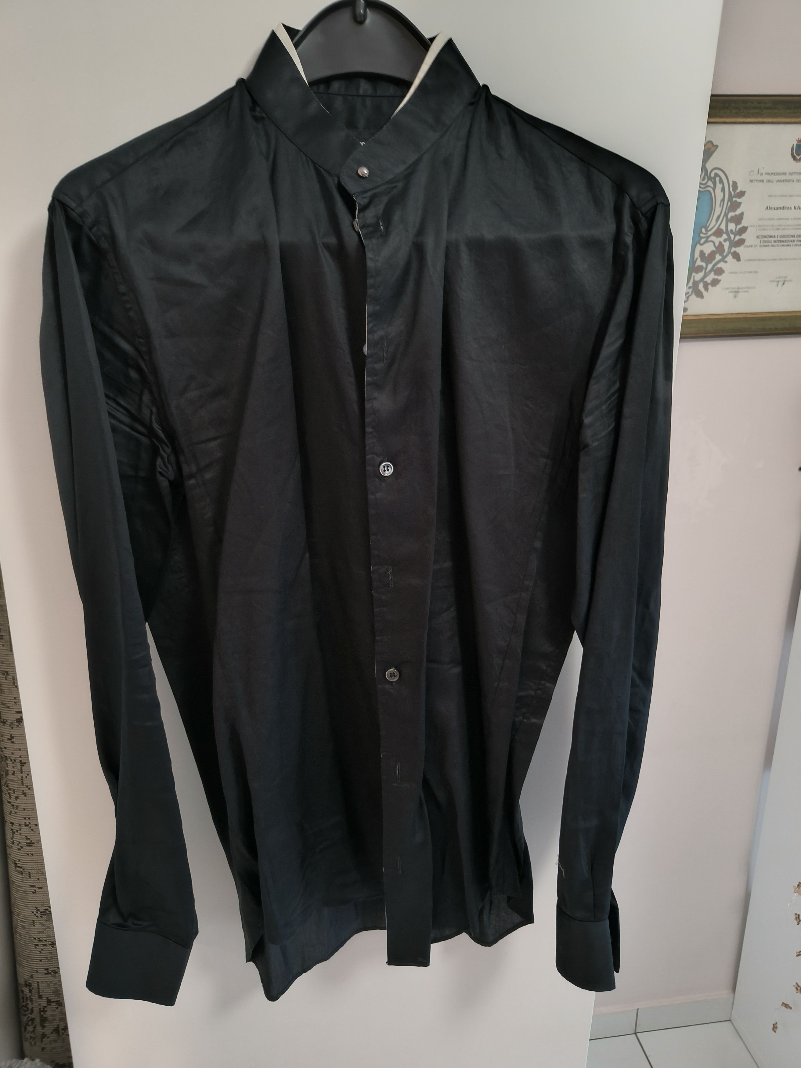 Giorgio Armani Armani Mao Collective Shirt Size 42L - 9 Thumbnail
