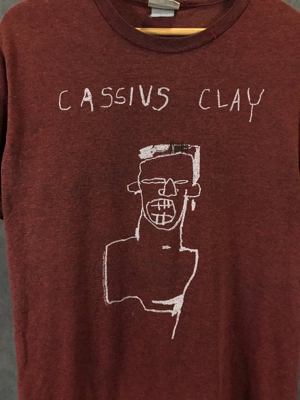 Vintage Cassius Clay x Jean Michael Basquiat art vintage tee Size US L / EU 52-54 / 3 - 3 Thumbnail