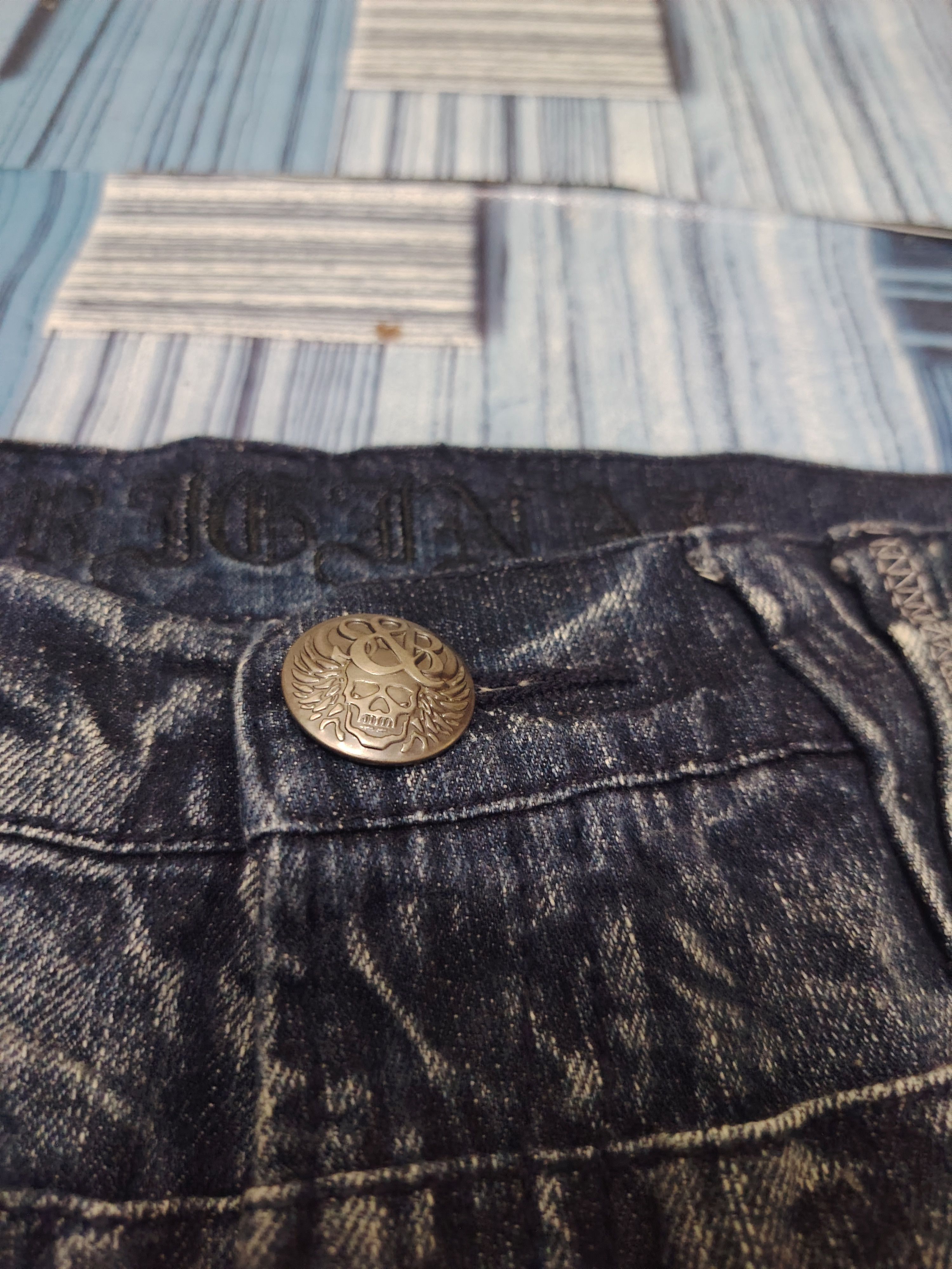 Who Decides War Japanese Originalstyle Double Waist Distressed jeans Patches Size US 30 / EU 46 - 9 Thumbnail