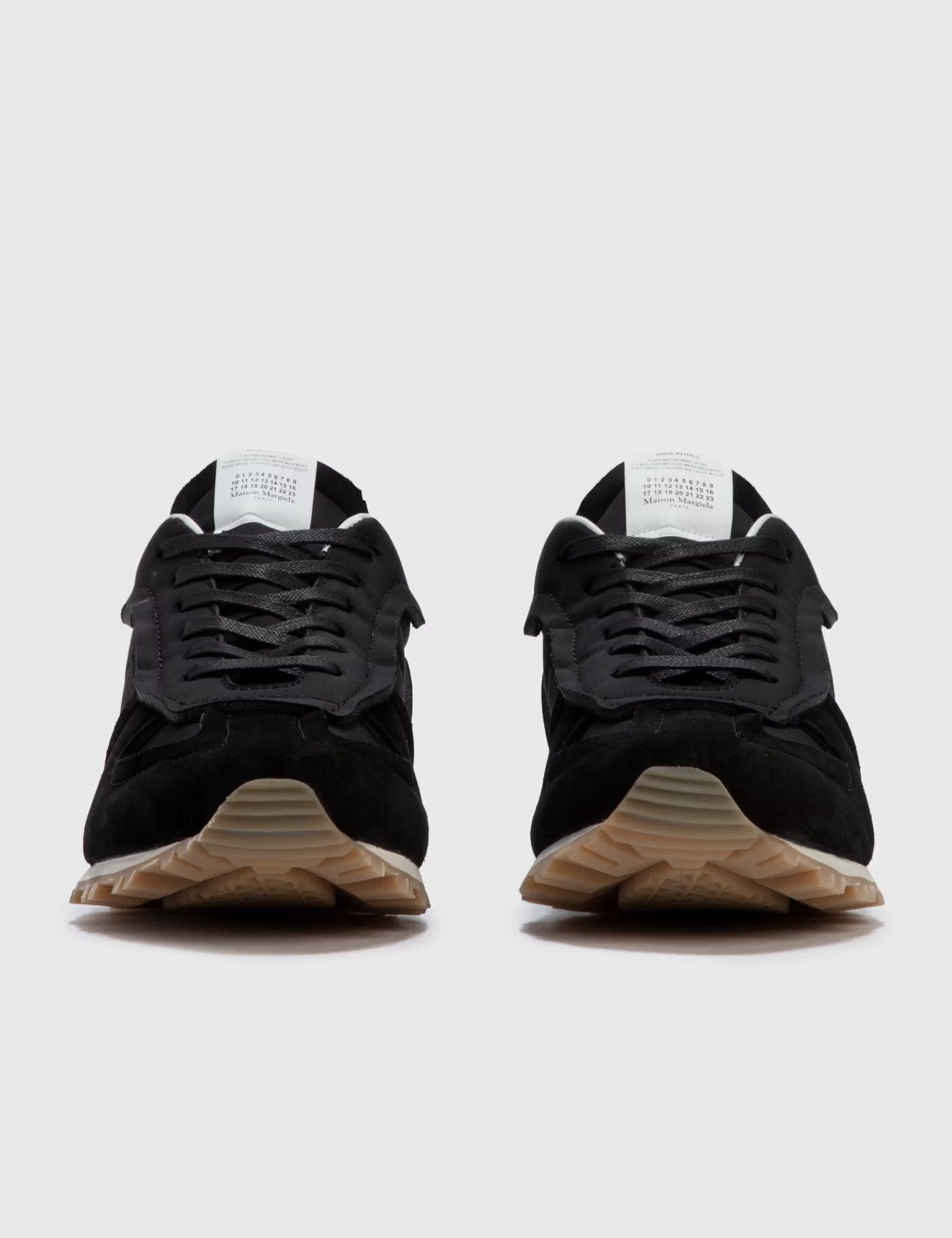 Maison Margiela Margiela Black Runner Sneakers Size US 11 / EU 44 - 2 Thumbnail