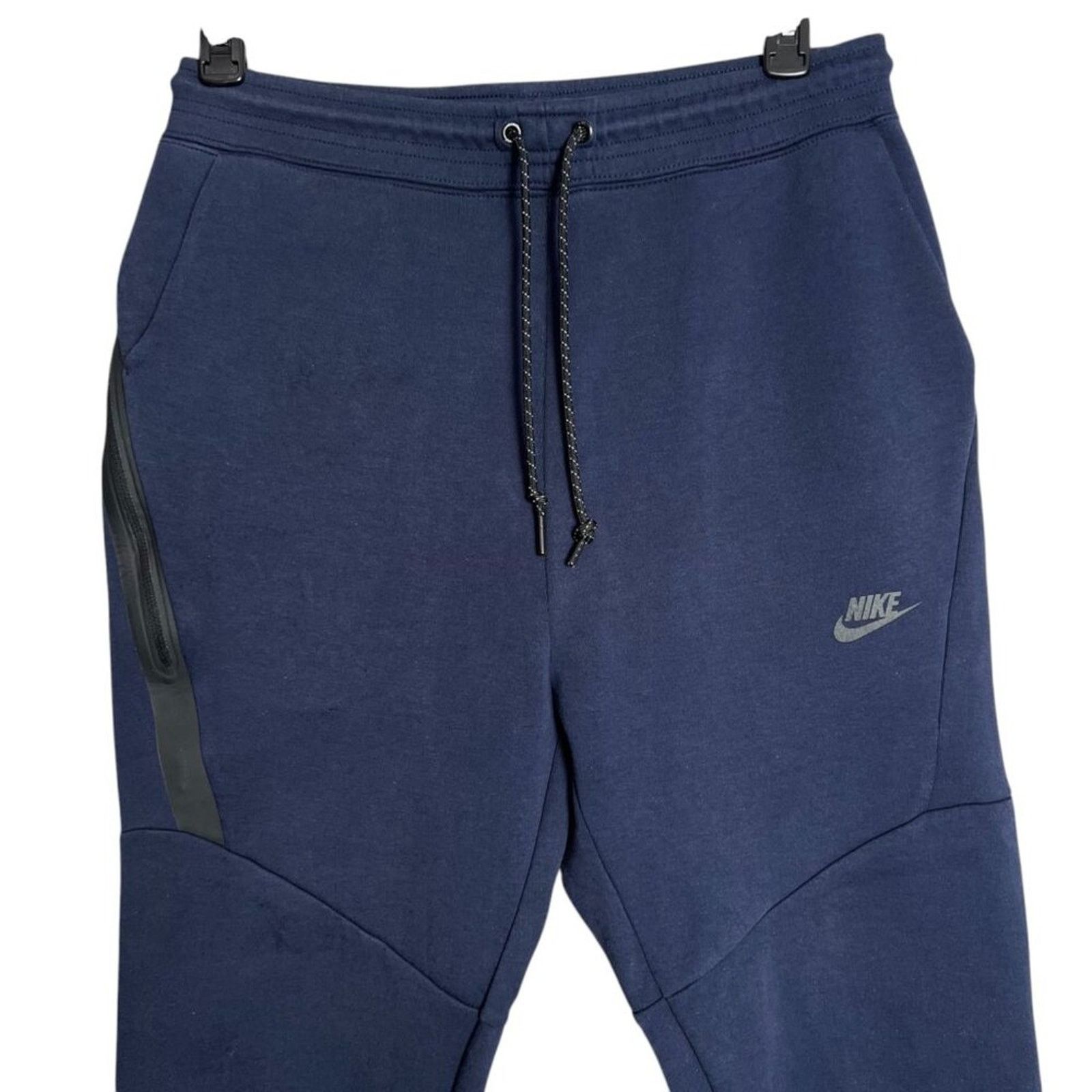 Nike Nike Tech Fleece Jogger Navy Short Cargo Zip Pocket Size L Size US 31 - 10 Thumbnail