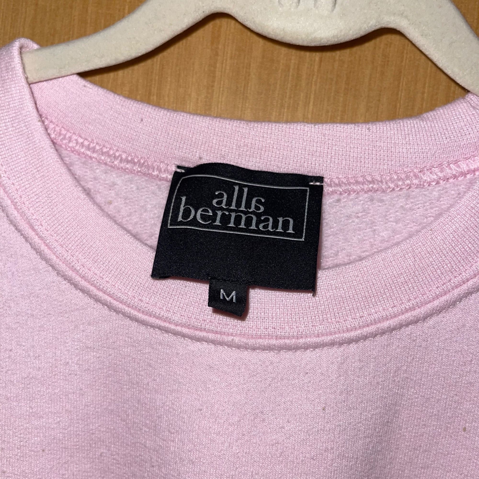 Other Alla Berman Womens Sweatshirt Size Medium Pink Size M / US 6-8 / IT 42-44 - 3 Thumbnail