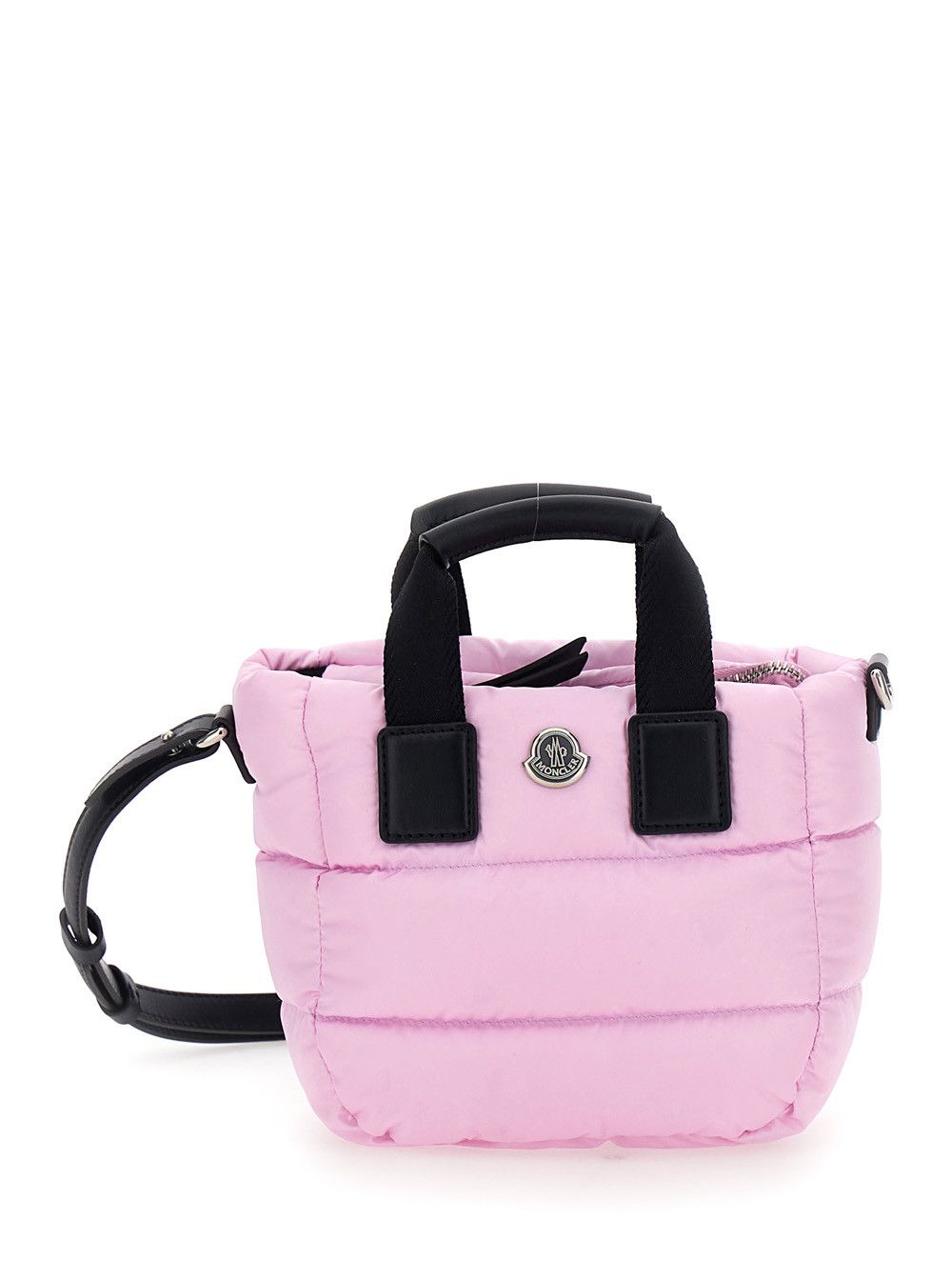 Moncler Pink 'Micro Caradoc' Crossbody bag In Tech Fabric Women Size ONE SIZE - 1 Thumbnail