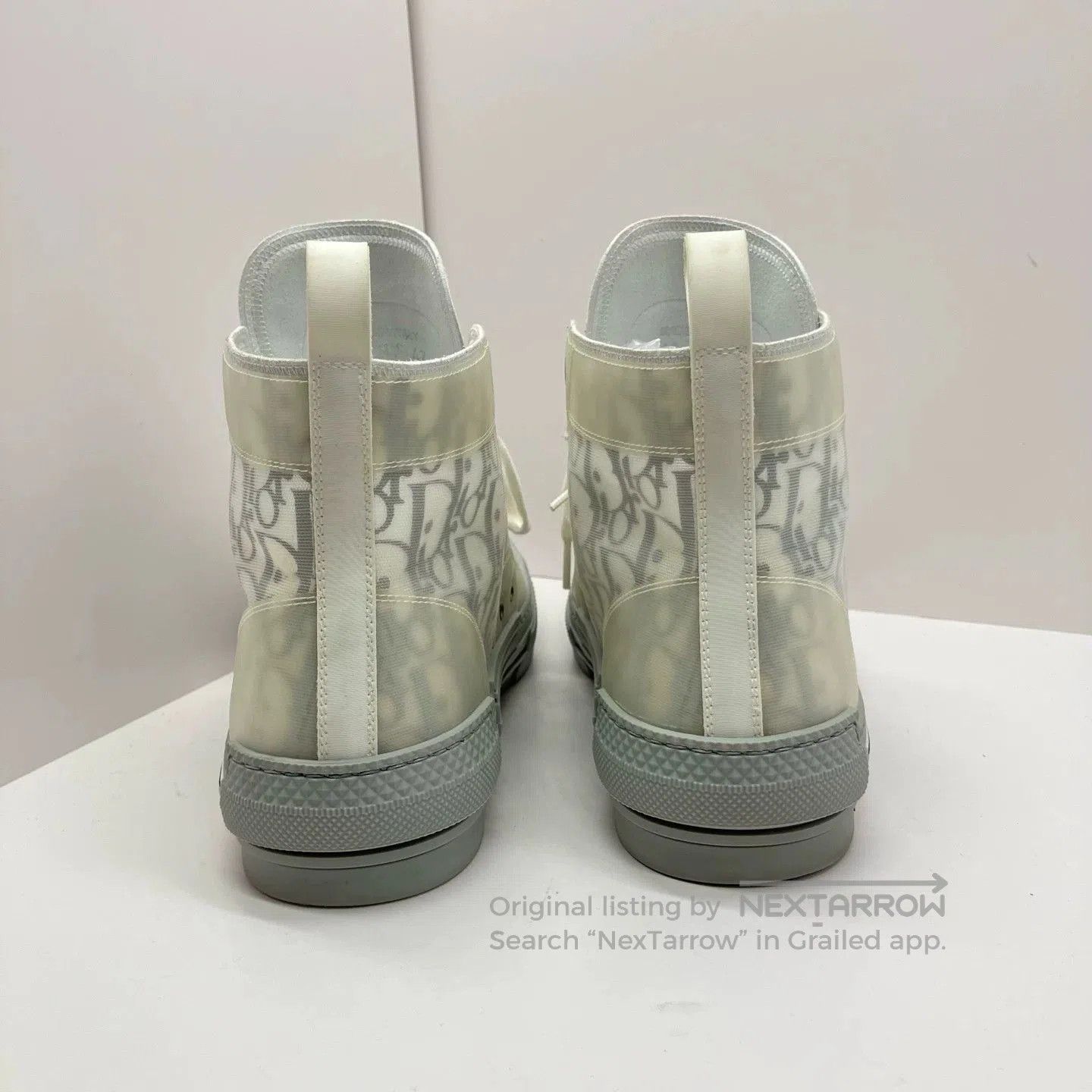 Dior dior b23 grey monogram high. Size US 10 / EU 43 - 6 Thumbnail