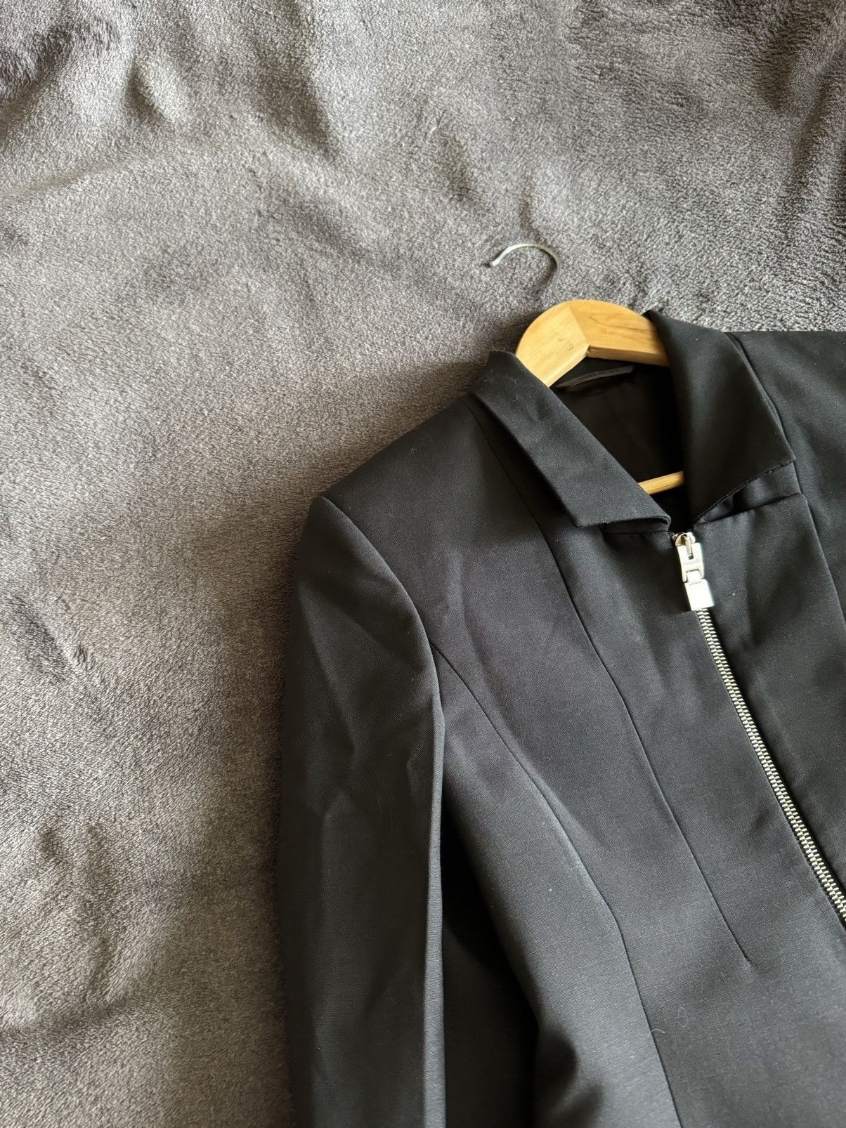 Givenchy Givenchy zip up woman's blazer jacket Avant-Garde Size XS / US 0-2 / IT 36-38 - 2 Thumbnail