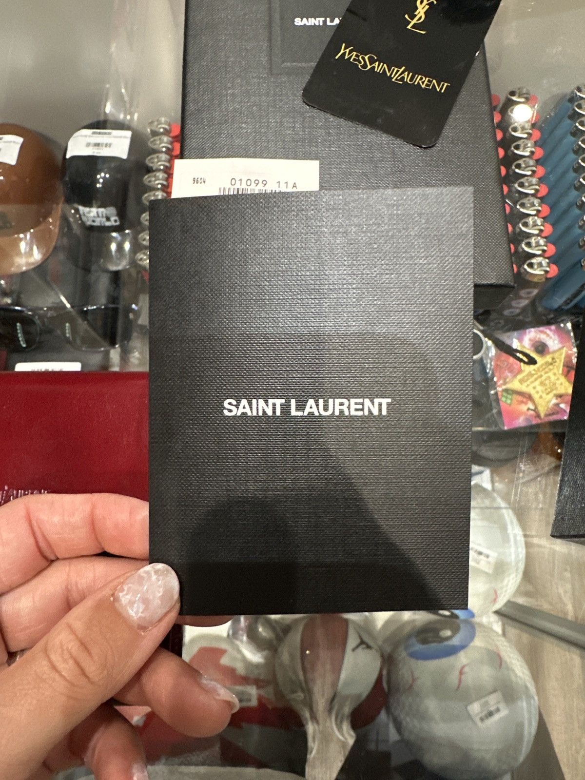 Yves Saint Laurent Yves Saint Laurent Tri-fold Wallet Size ONE SIZE - 6 Thumbnail