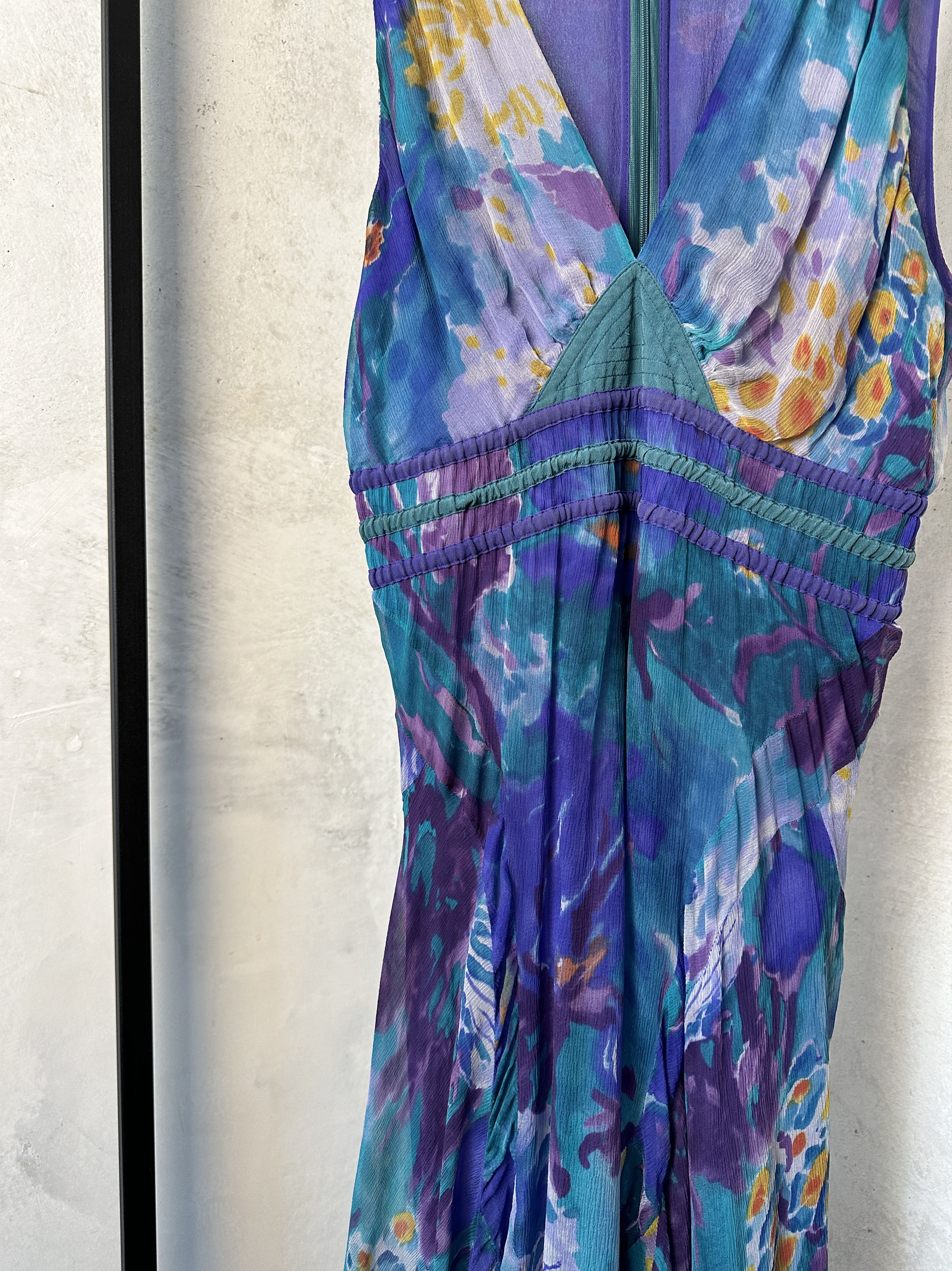 Etro Etro 00s Silk Summer Dress Size M / US 6-8 / IT 42-44 - 5 Thumbnail